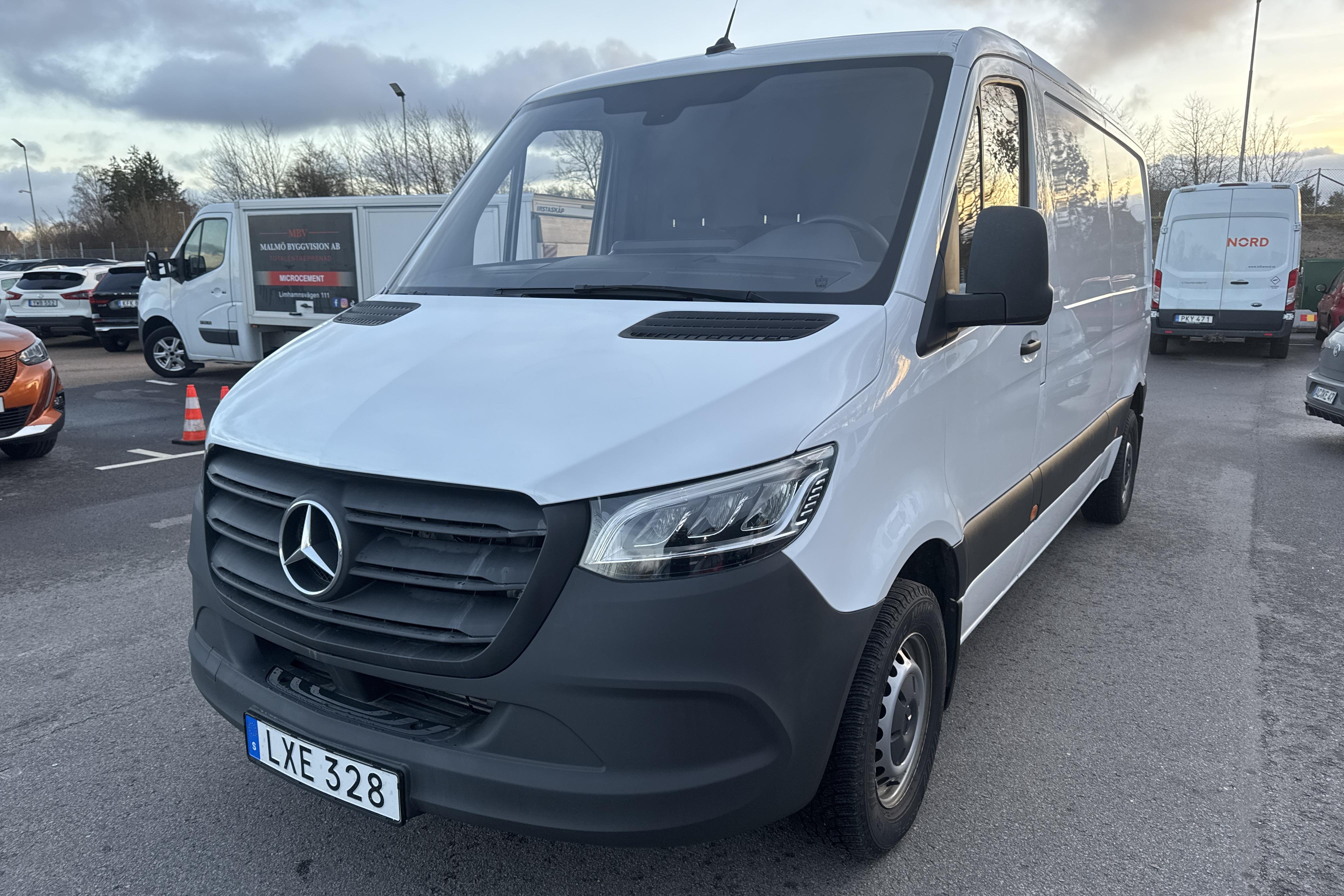 Mercedes Sprinter 211 CDI Skåp 2WD (114hk) - 94 790 km - Automaatne - valge - 2019