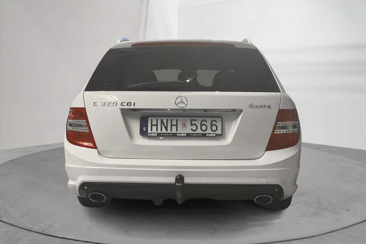 Mercedes C 320 CDI 4Matic Kombi S204 (224hk) - 250 440 km - Automatic - white - 2009