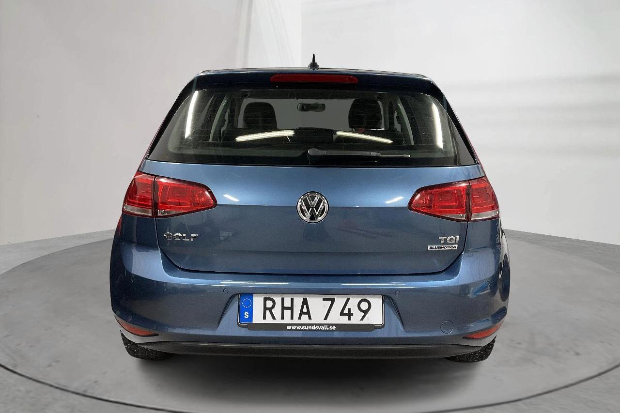 VW Golf VII 1.4 TGI 5dr (110hk) - 64 130 km - Manual - blue - 2017