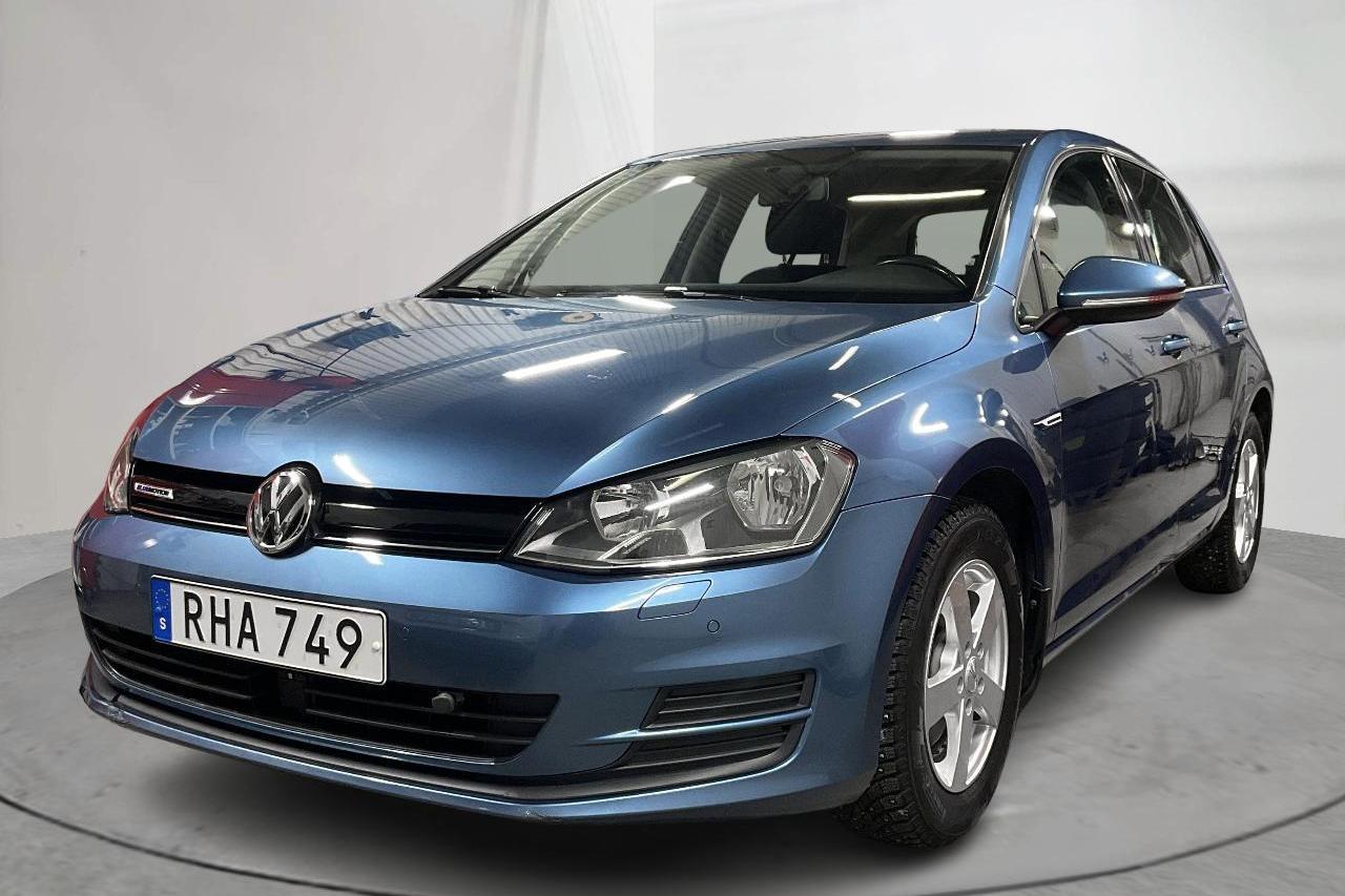 VW Golf VII 1.4 TGI 5dr (110hk) - 64 130 km - Manual - blue - 2017