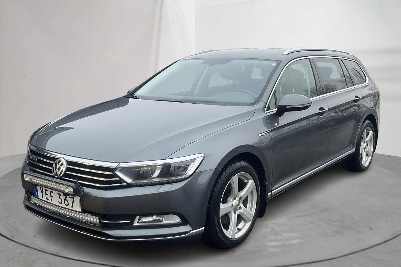 VW Passat 2.0 TDI Sportscombi 4MOTION (190hk) - 21 011 mil - Automat - Dark Grey - 2016