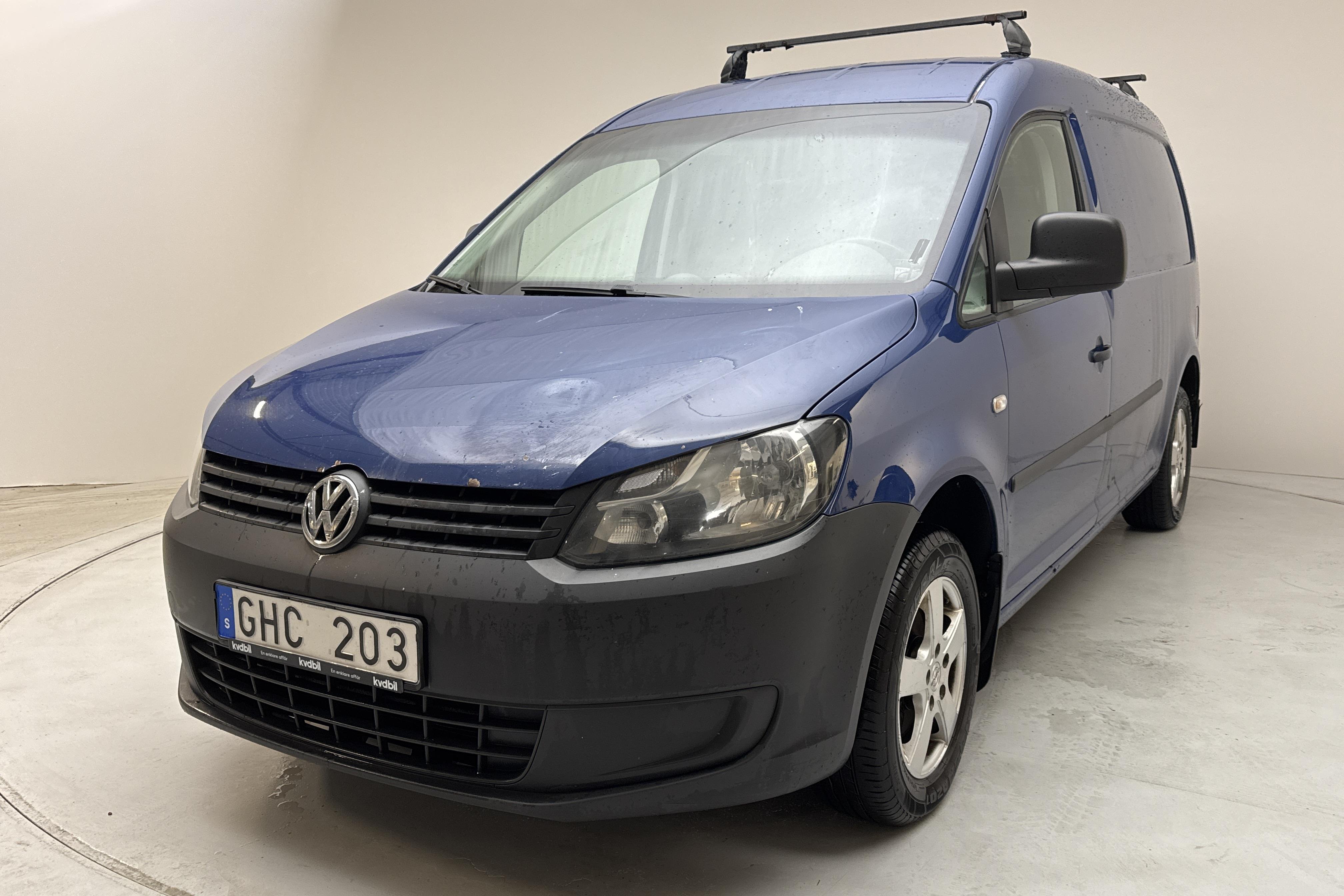 VW Caddy 1.6 TDI Maxi Skåp (102hk) - 156 510 km - Käsitsi - Dark Blue - 2013