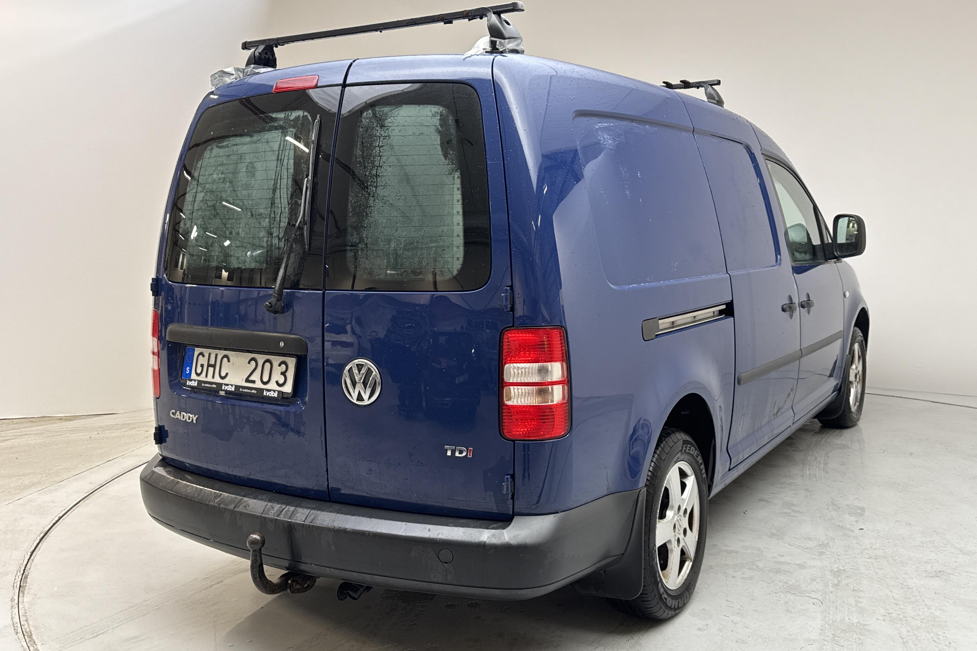 VW Caddy 1.6 TDI Maxi Skåp (102hk) - 156 510 km - Käsitsi - Dark Blue - 2013