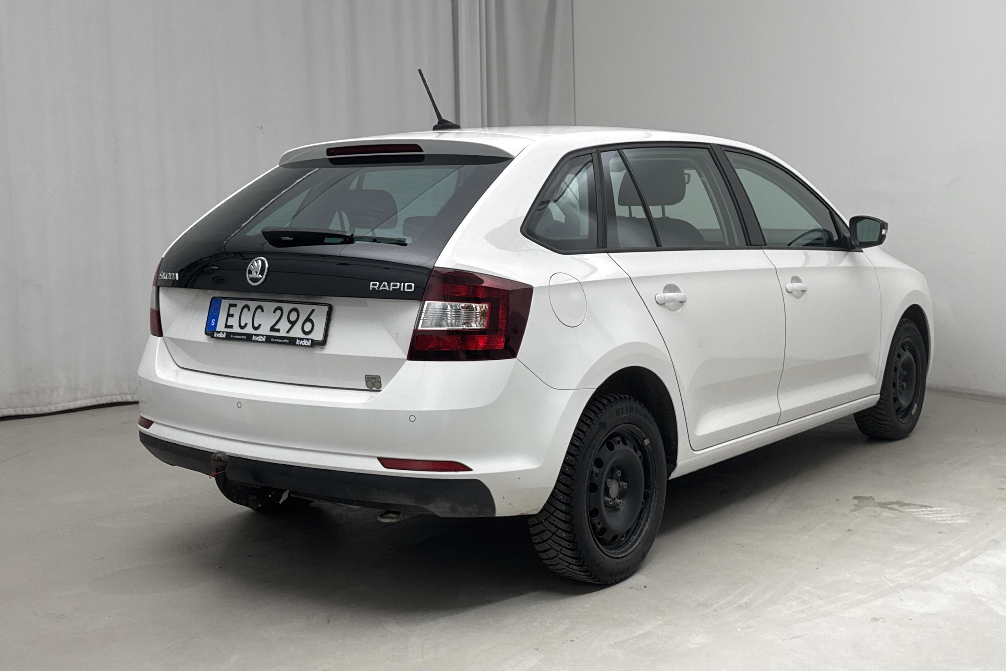 Skoda Rapid 1.4 TDI Spaceback (90hk) - 10 367 mil - Manuell - vit - 2018