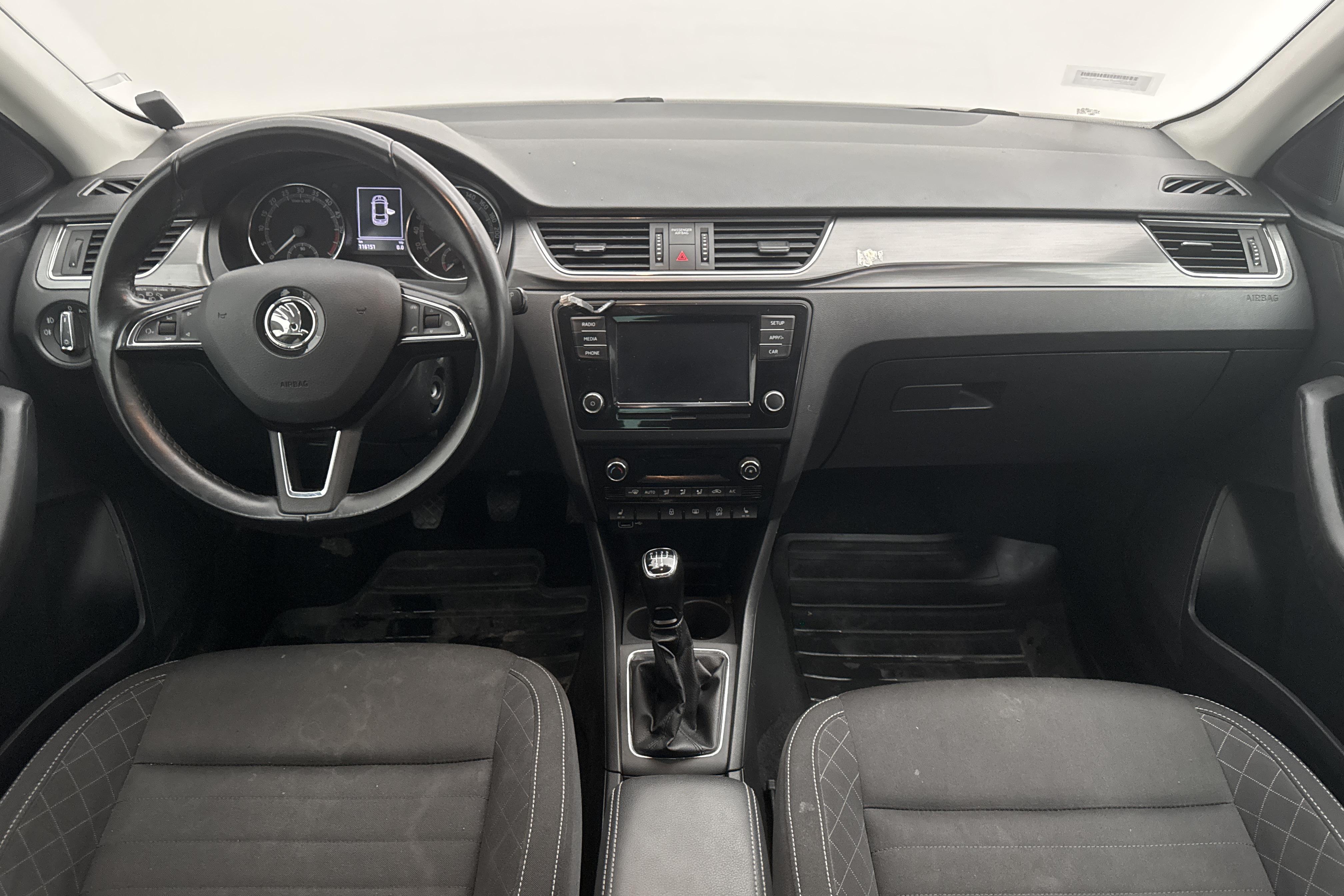 Skoda Rapid 1.4 TDI Spaceback (90hk) - 116 150 km - Manual - white - 2018