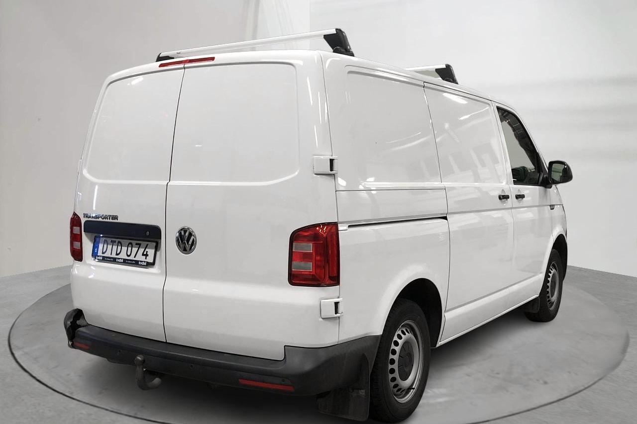 VW Transporter T6 2.0 TDI BMT Skåp (150hk) - 128 860 km - Automatyczna - biały - 2018