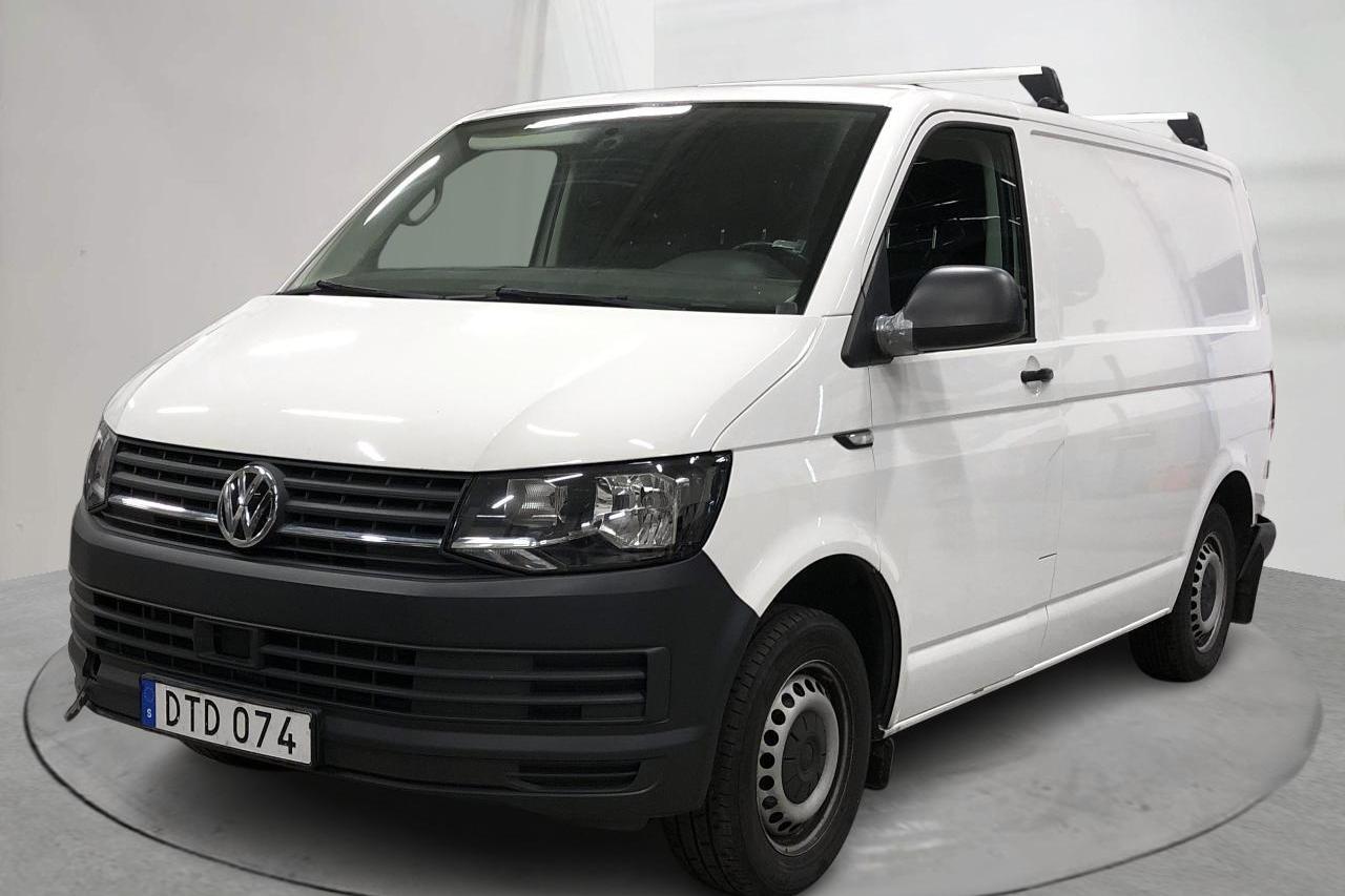 VW Transporter T6 2.0 TDI BMT Skåp (150hk) - 128 860 km - Automatyczna - biały - 2018