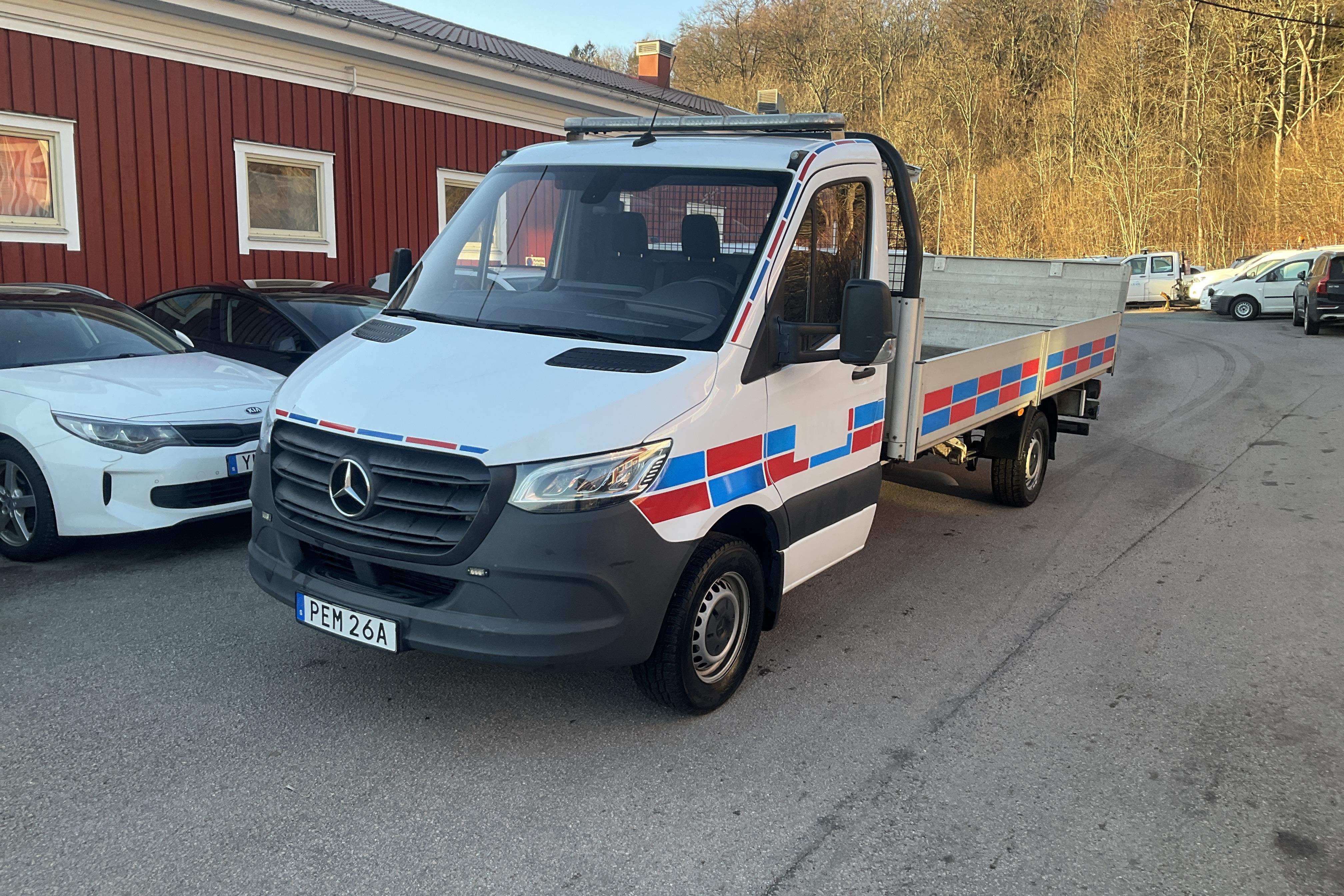 Mercedes Sprinter 316 CDI Chassi RWD (163hk) - 10 503 mil - Automat - vit - 2021