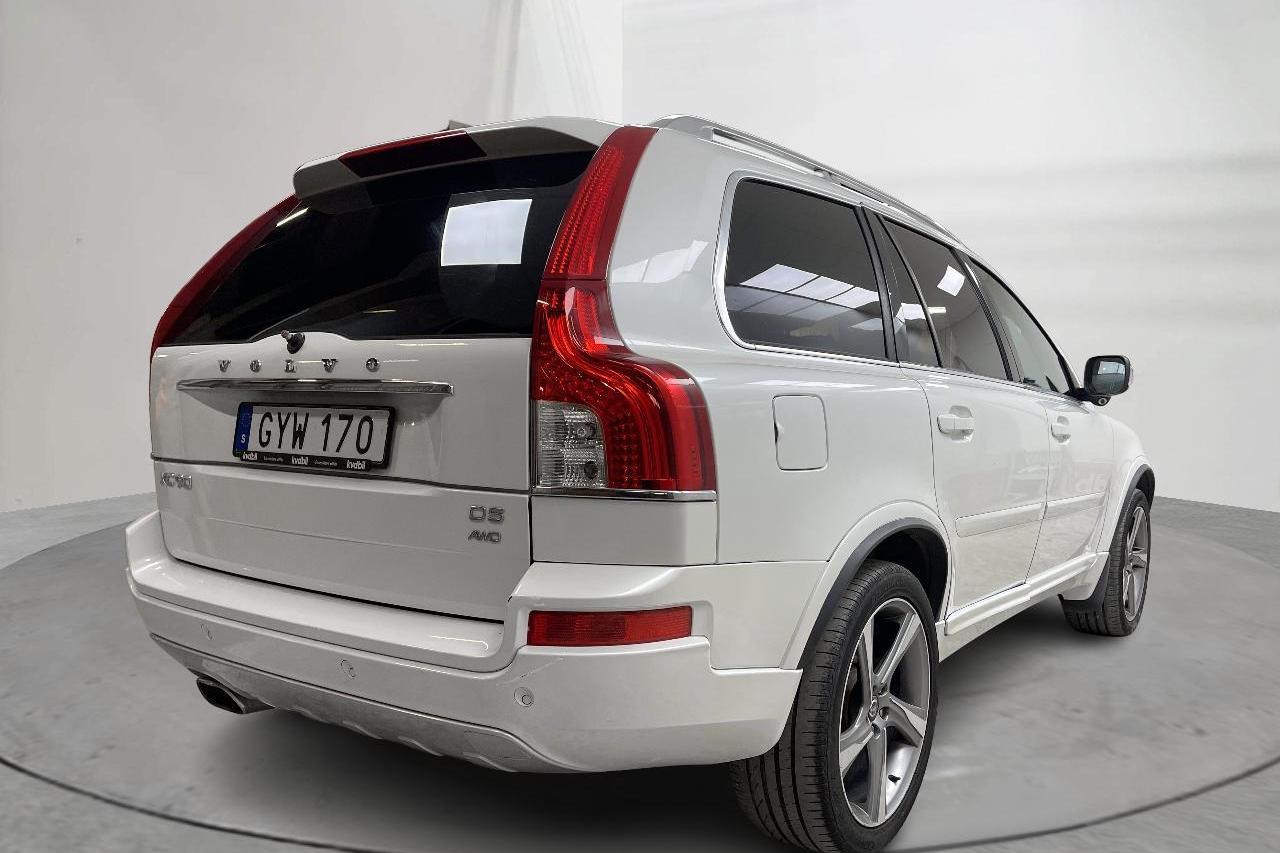 Volvo XC90 D5 AWD (200hk) - 213 120 km - Automatic - white - 2014