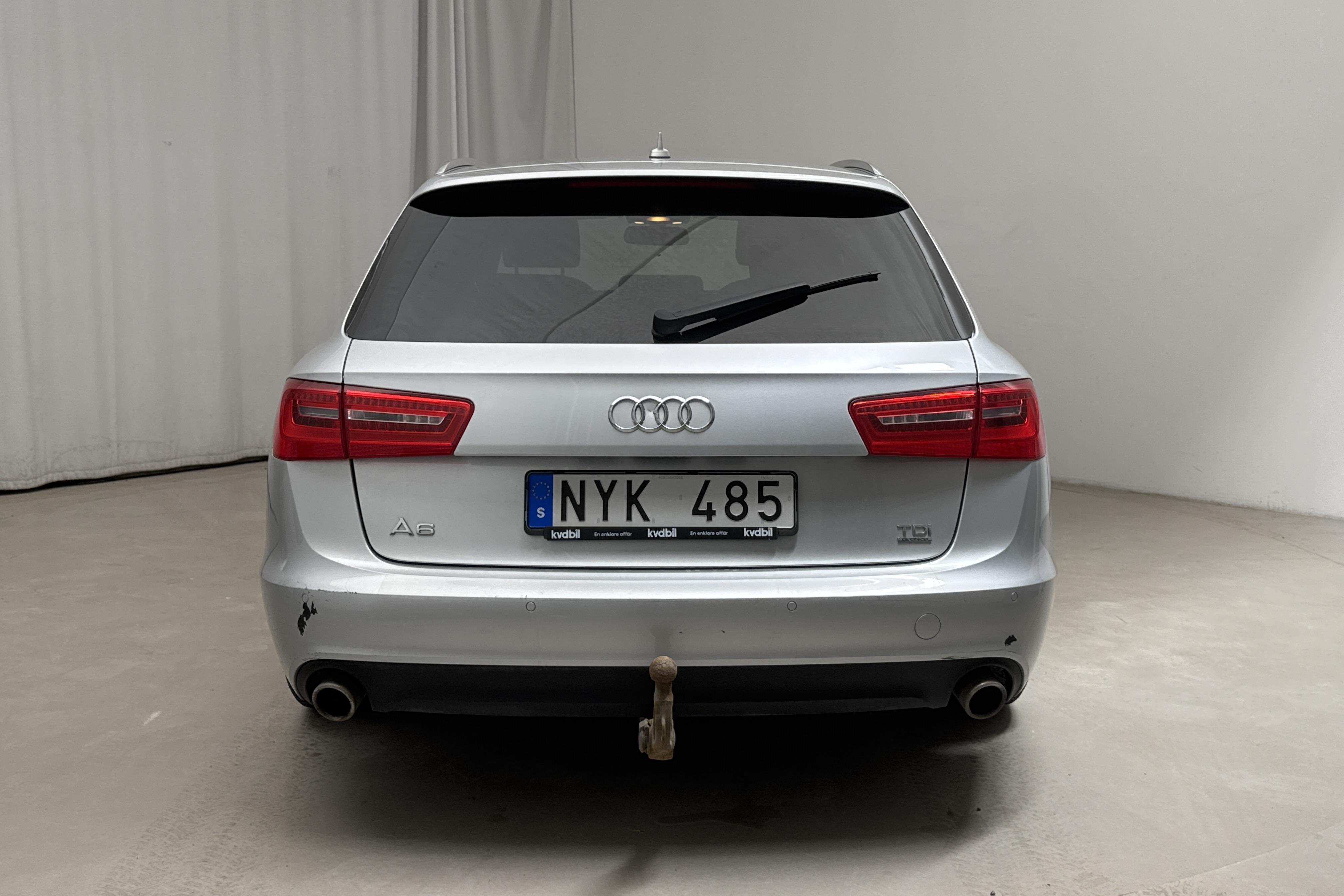 Audi A6 3.0 TDI Avant quattro (204hk) - 17 466 mil - Automat - silver - 2014