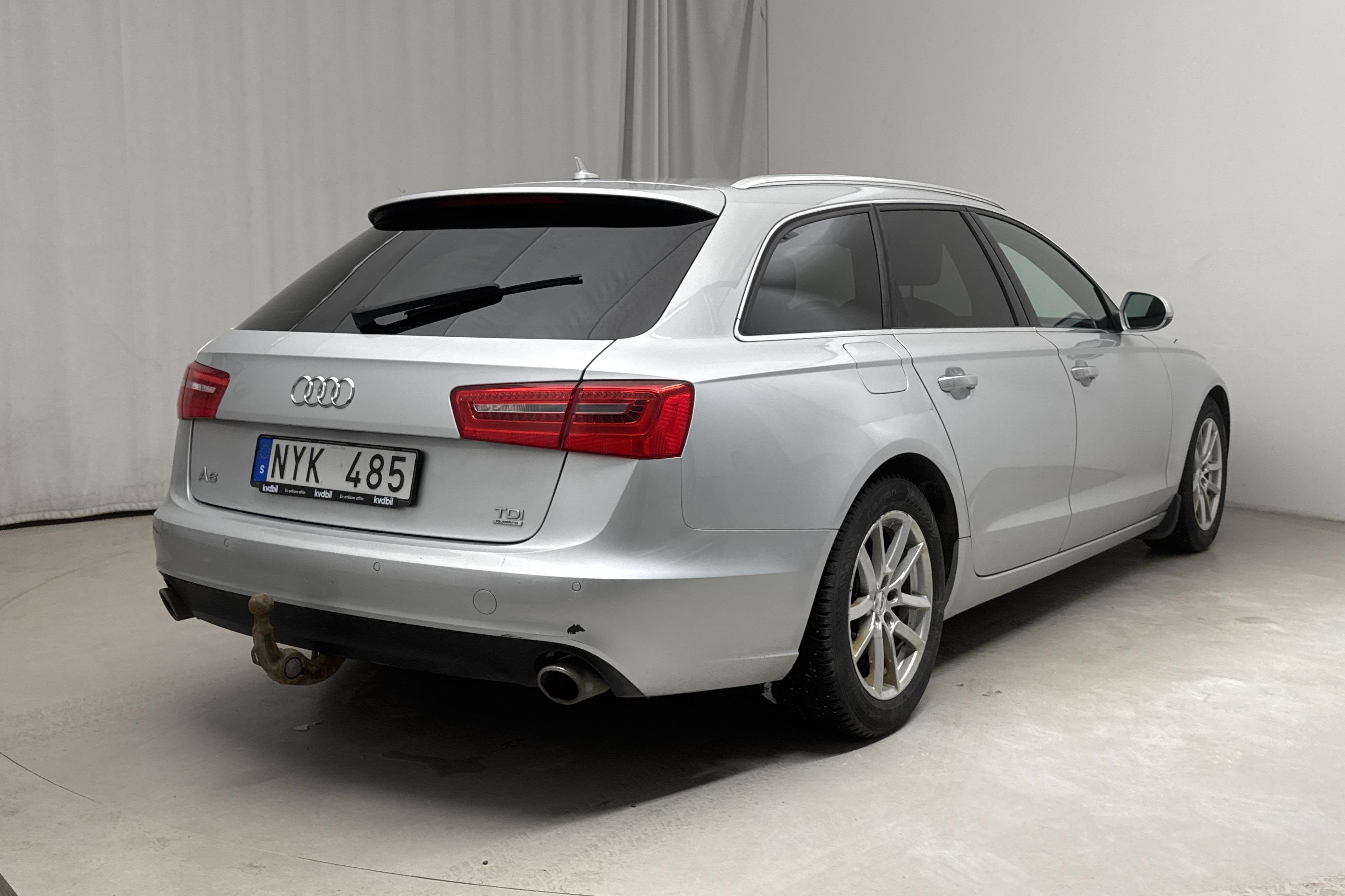 Audi A6 3.0 TDI Avant quattro (204hk) - 17 466 mil - Automat - silver - 2014