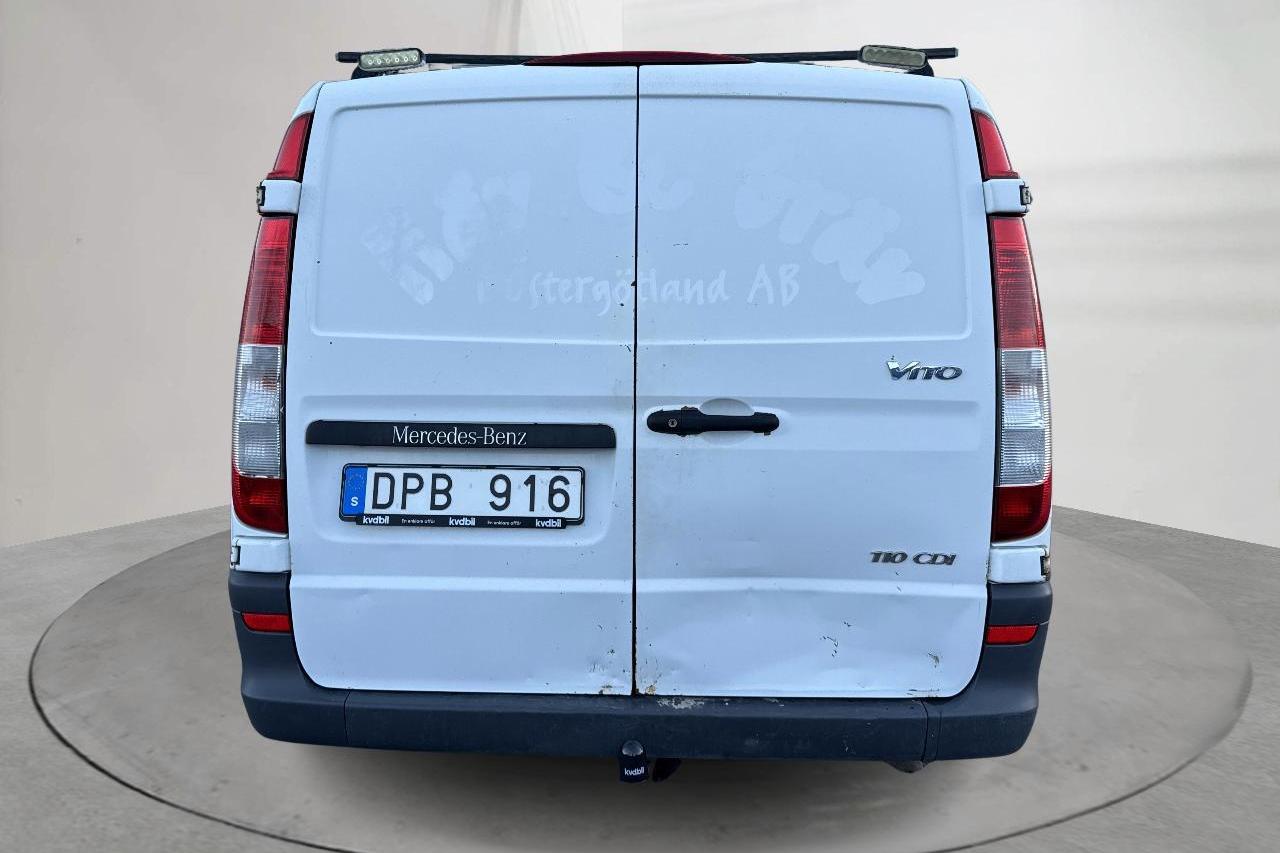 Mercedes Vito 110 CDI W639 (95hk) - 237 160 km - Manualna - biały - 2013