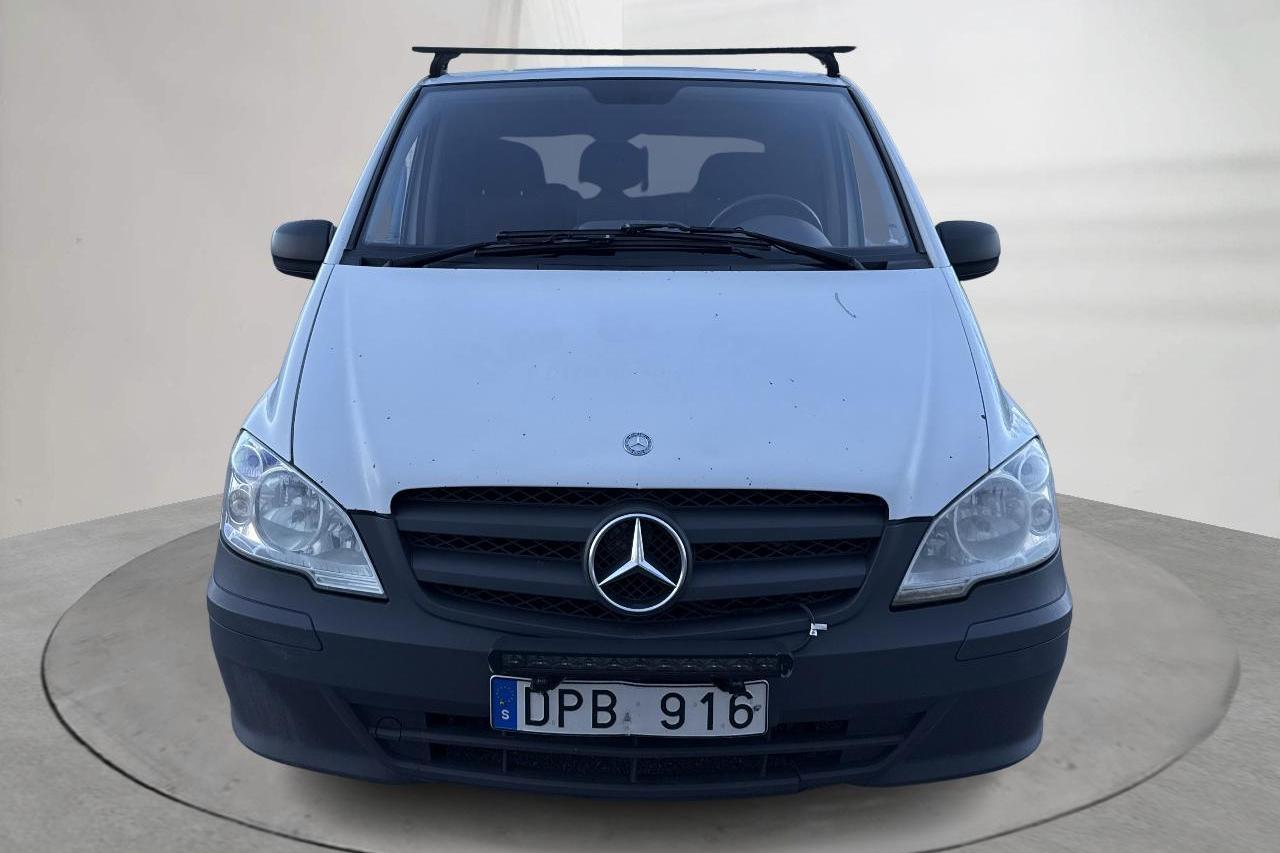 Mercedes Vito 110 CDI W639 (95hk) - 237 160 km - Manualna - biały - 2013