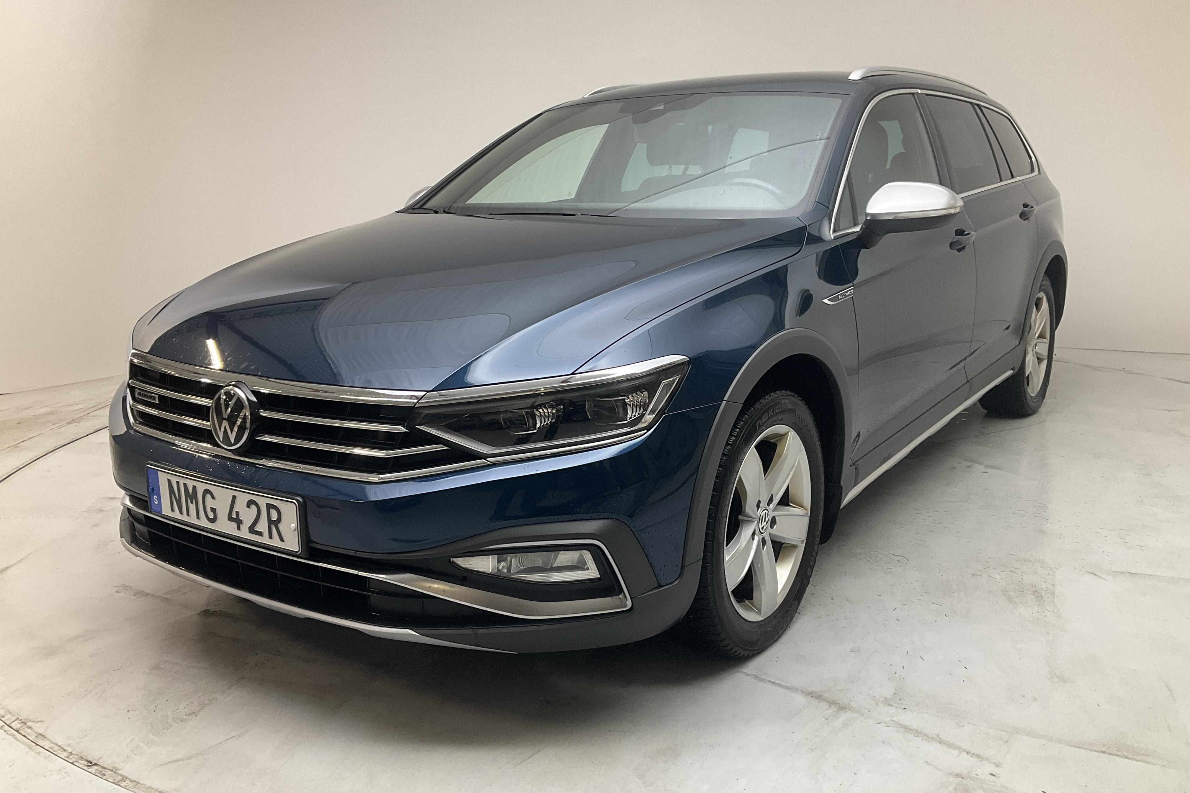 VW Passat Alltrack 2.0 TDI Sportscombi 4Motion (200hk) - 111 760 km - Automaattinen - sininen - 2022