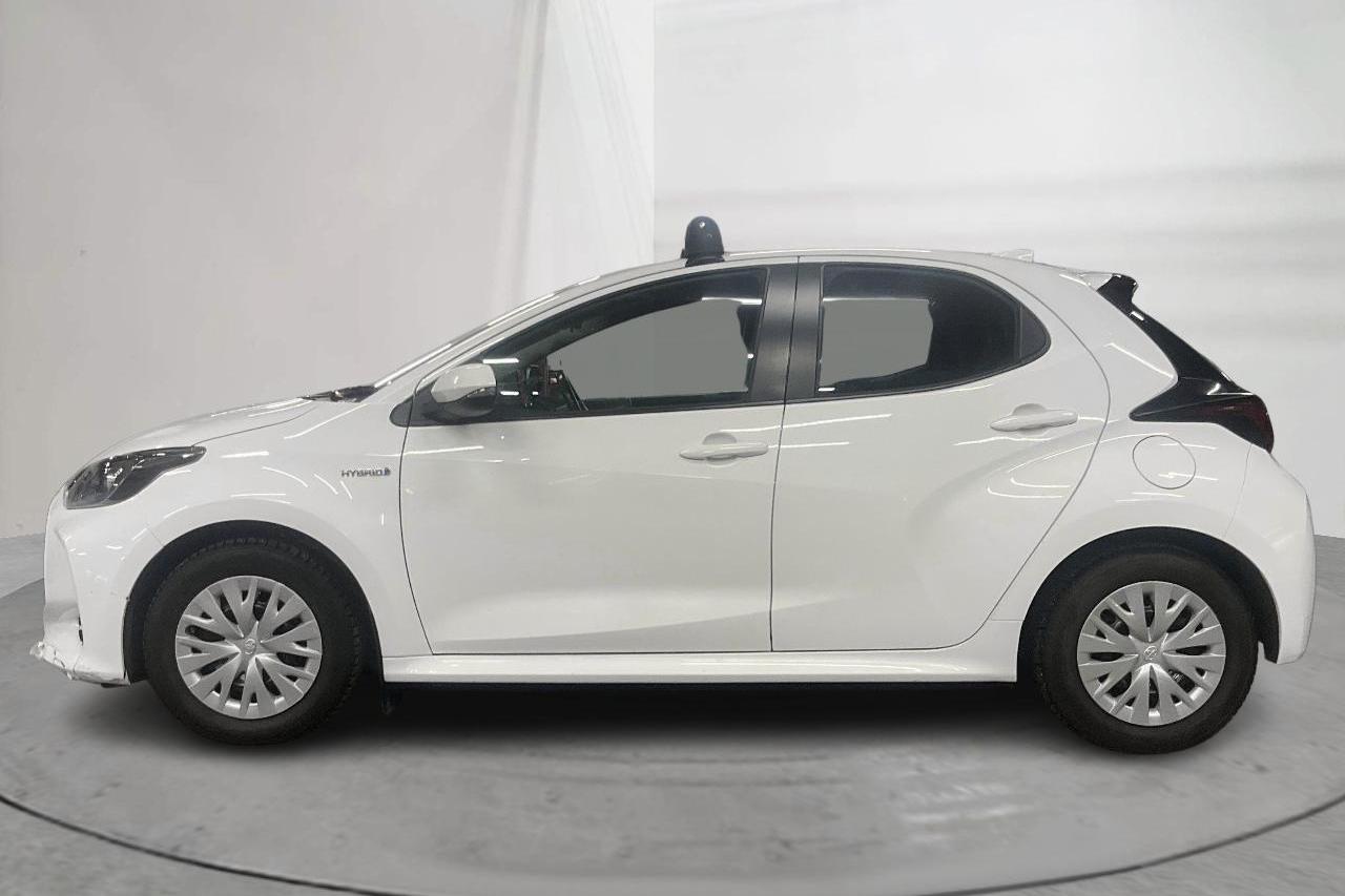 Toyota Yaris 1.5 Hybrid 5dr (116hk) - 4 470 mil - Automat - vit - 2021