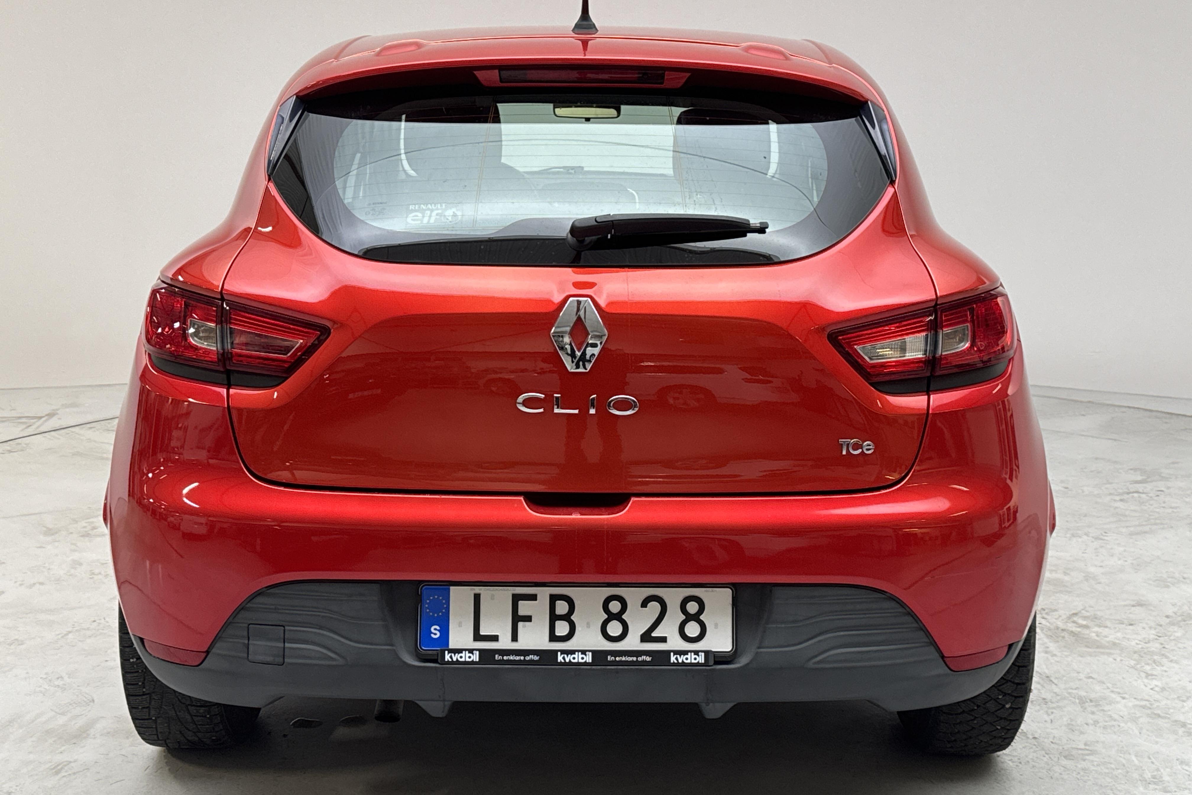 Renault Clio IV 0.9 TCe 90 5dr (90hk) - 144 500 km - Manual - red - 2016