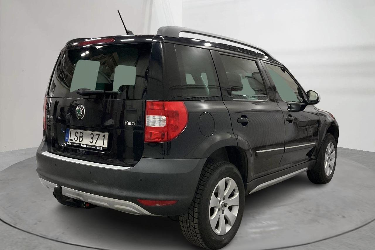 Skoda Yeti 1.8 TSI 4X4 (160hk) - 166 490 km - Manuaalinen - musta - 2011