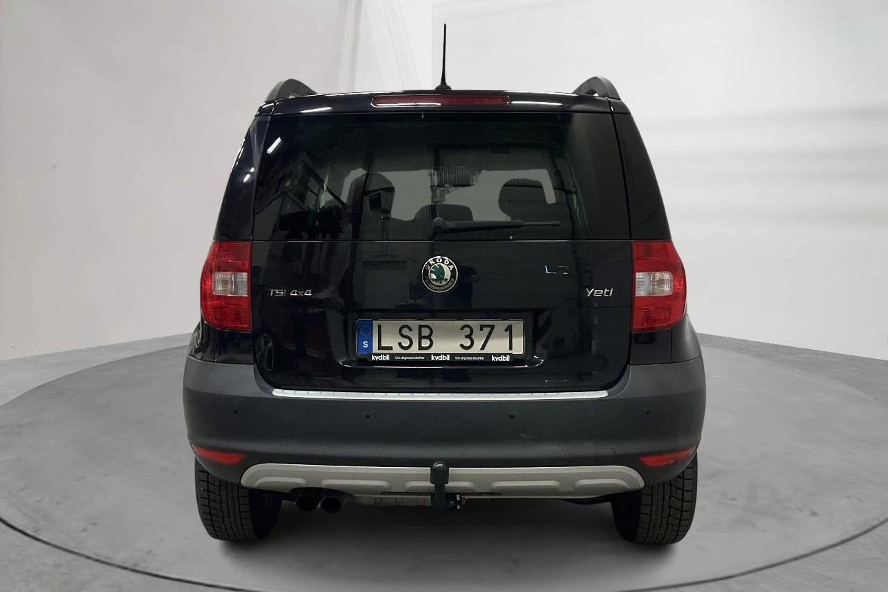 Skoda Yeti 1.8 TSI 4X4 (160hk) - 166 490 km - Manuaalinen - musta - 2011