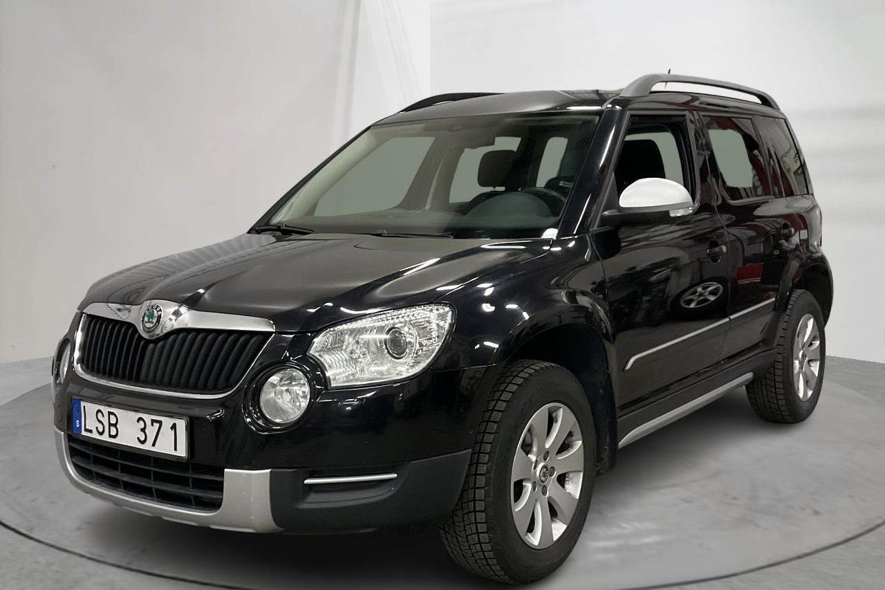 Skoda Yeti 1.8 TSI 4X4 (160hk) - 166 490 km - Manuaalinen - musta - 2011