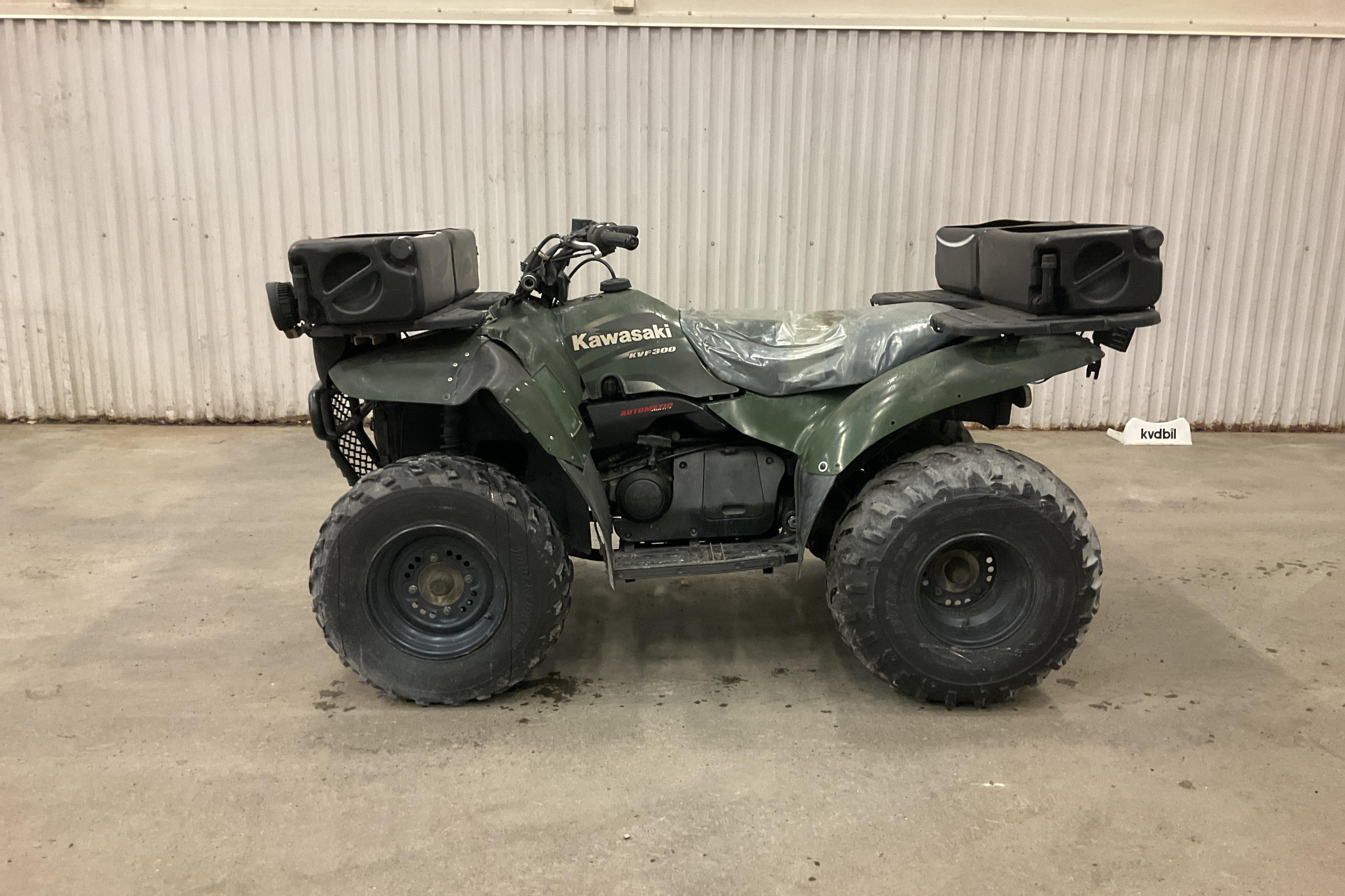 Kawasaki KVF 300A ATV (Rep.Objekt) - 439 mil - Automat - grön - 2001