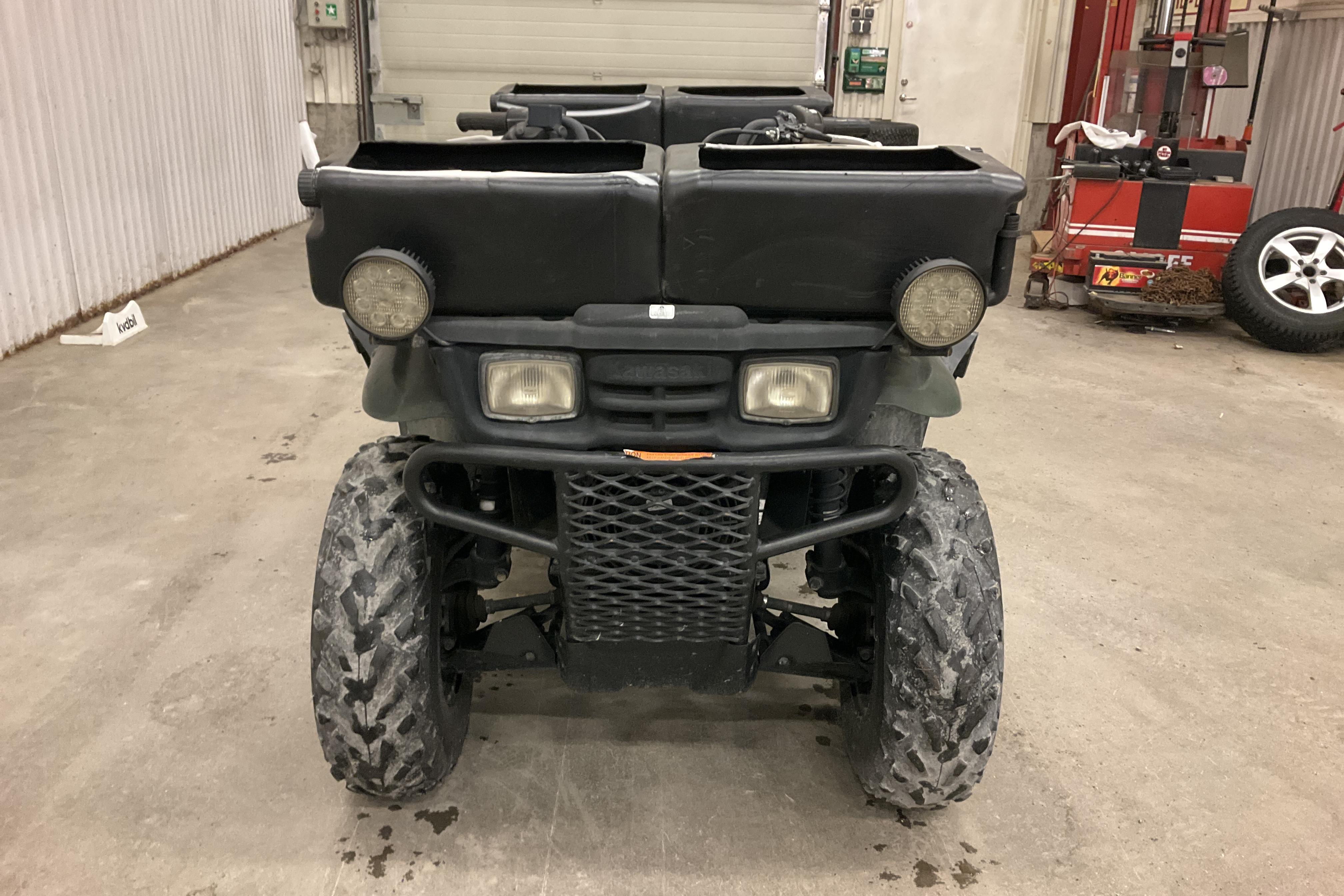 Kawasaki KVF 300A ATV (Rep.Objekt) - 439 mil - Automat - grön - 2001