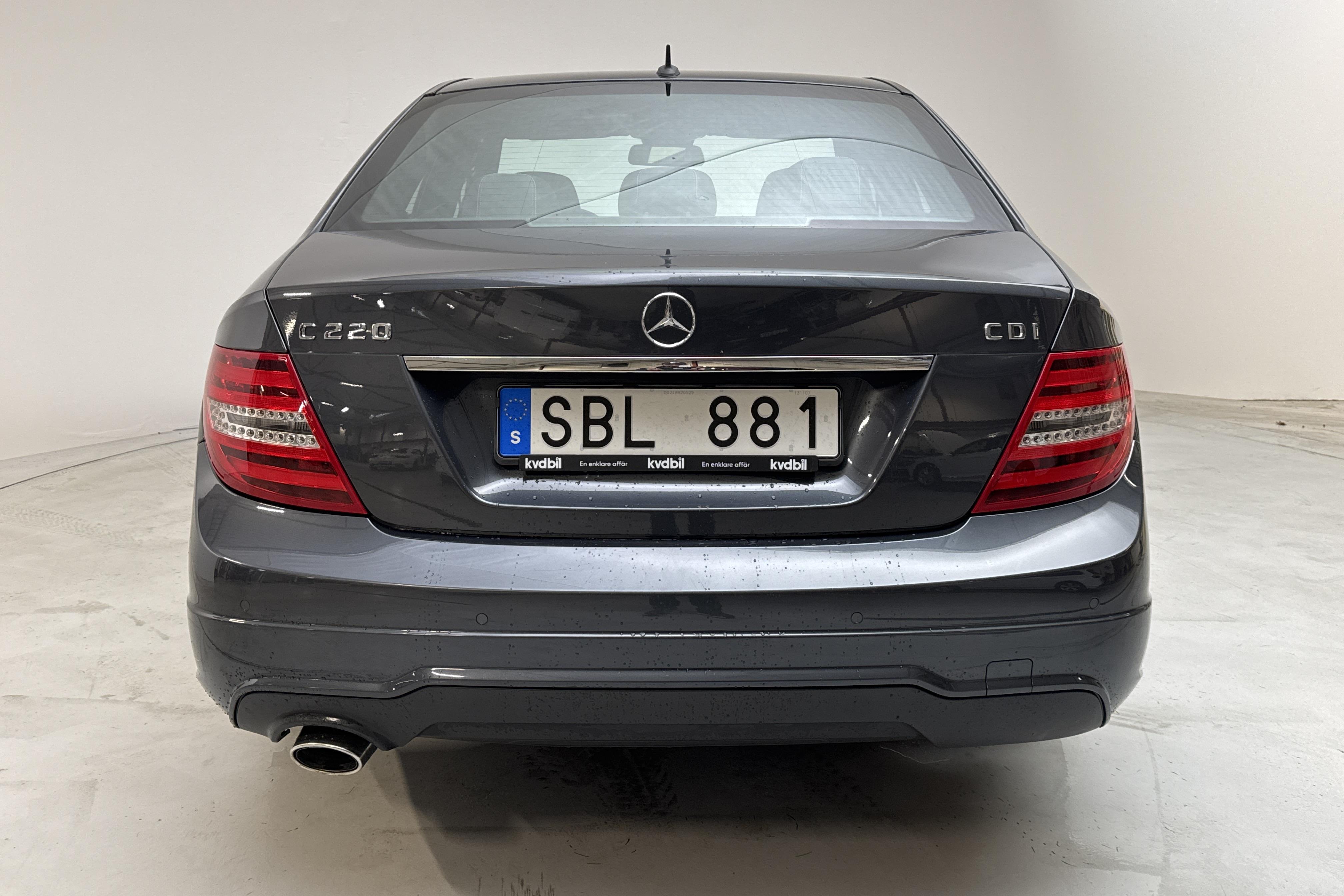 Mercedes C 220 CDI W204 (170hk) - 9 664 mil - Automat - Dark Grey - 2014