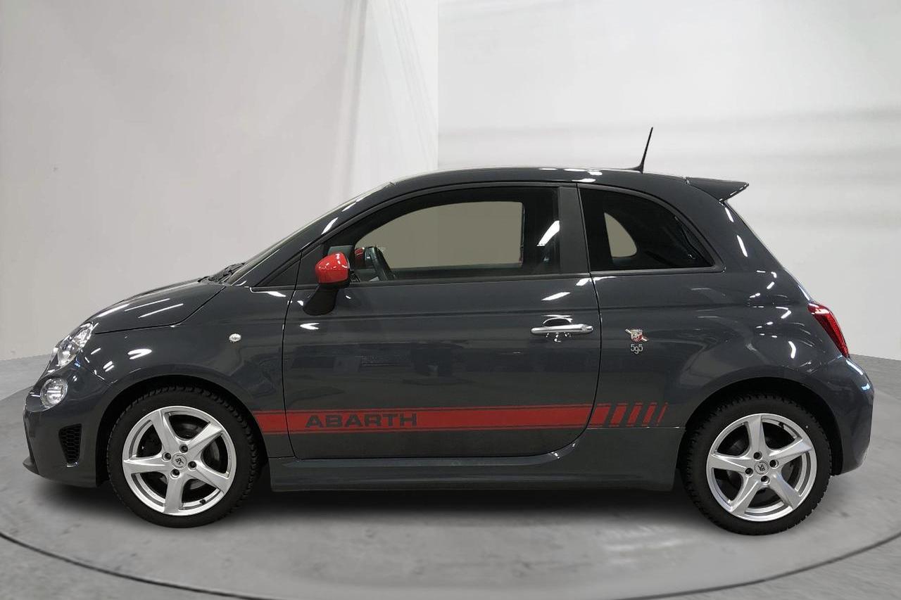 Fiat Abarth 595 (145hk) - 3 009 mil - Manuell - grå - 2022