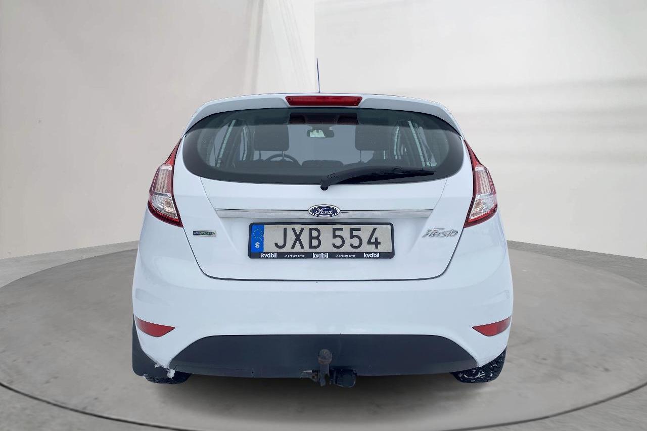 Ford Fiesta 1.0T EcoBoost 5dr (100hk) - 26 620 km - Automatyczna - biały - 2016