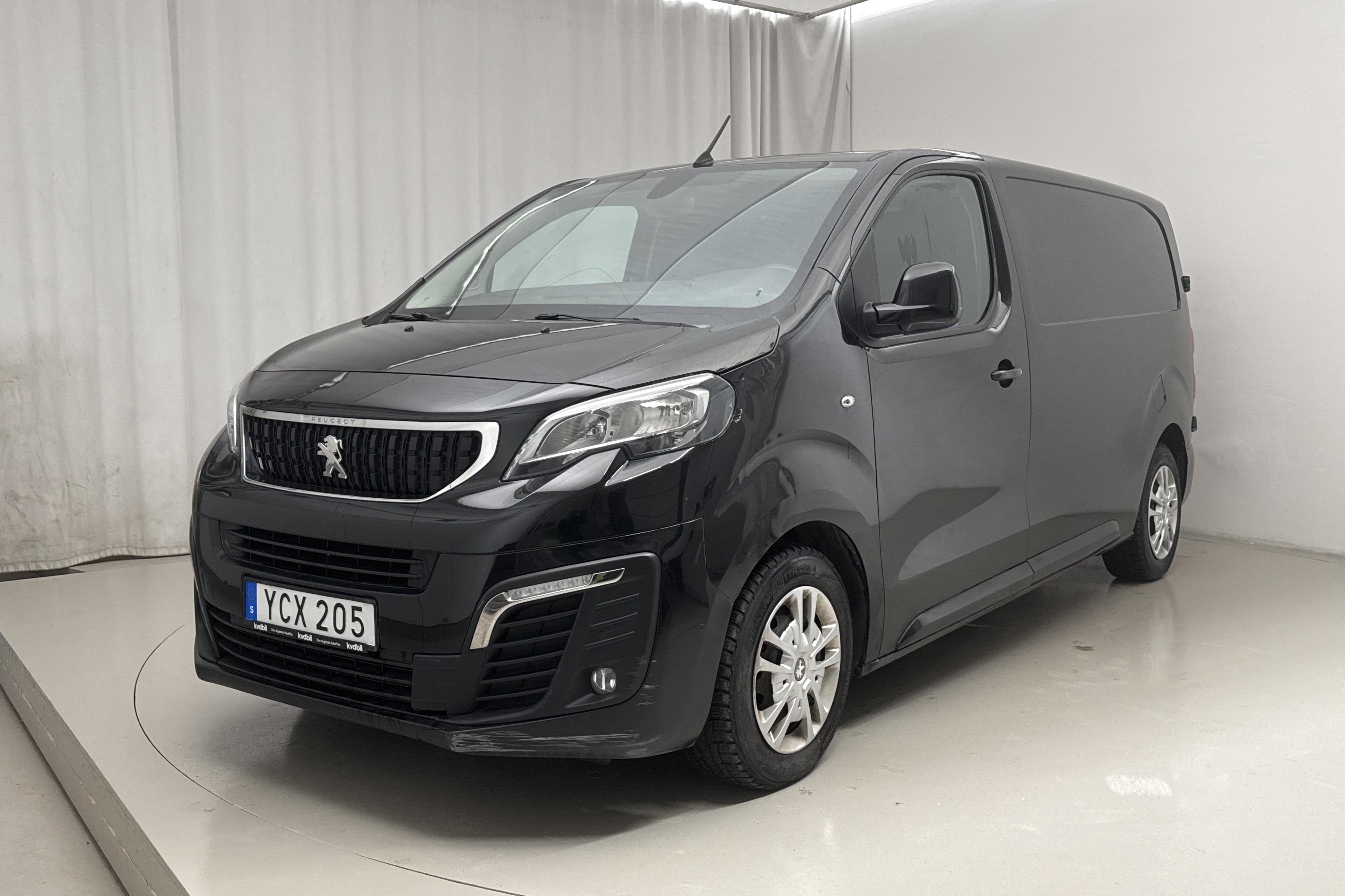 Peugeot Expert BlueHDi Skåp (115hk) - 124 730 km - Käsitsi - must - 2018