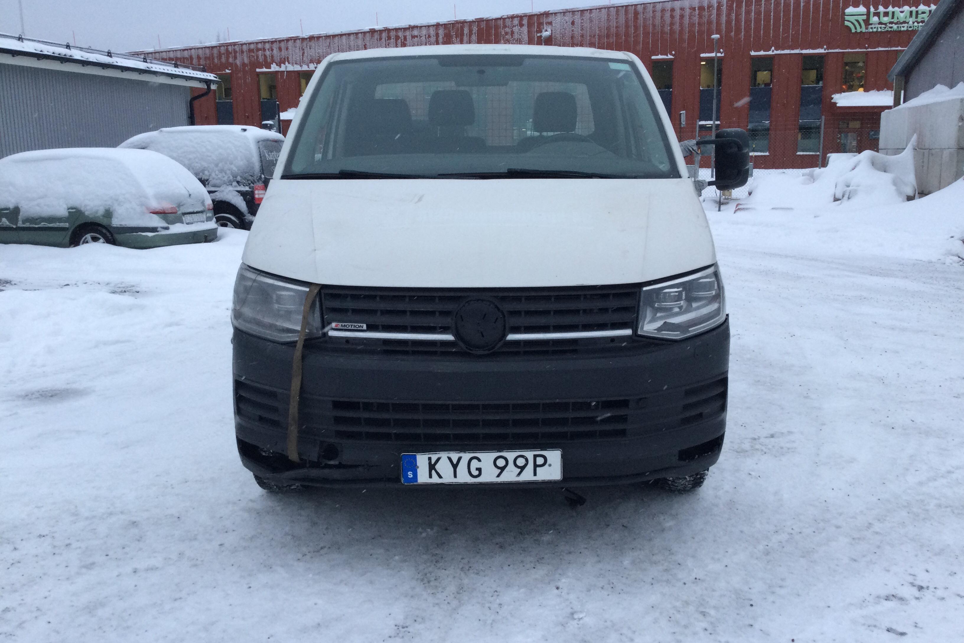 VW Transporter T6 2.0 TDI BMT 4MOTION (150hk) - 7 073 mil - Automat - vit - 2019