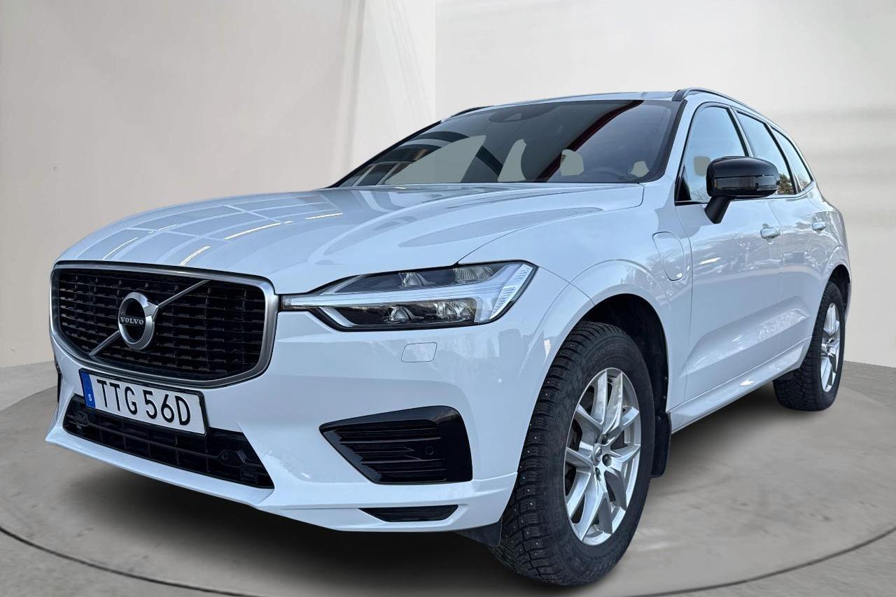 Volvo XC60 T8 AWD Recharge (390hk) - 88 250 km - Automaattinen - valkoinen - 2020