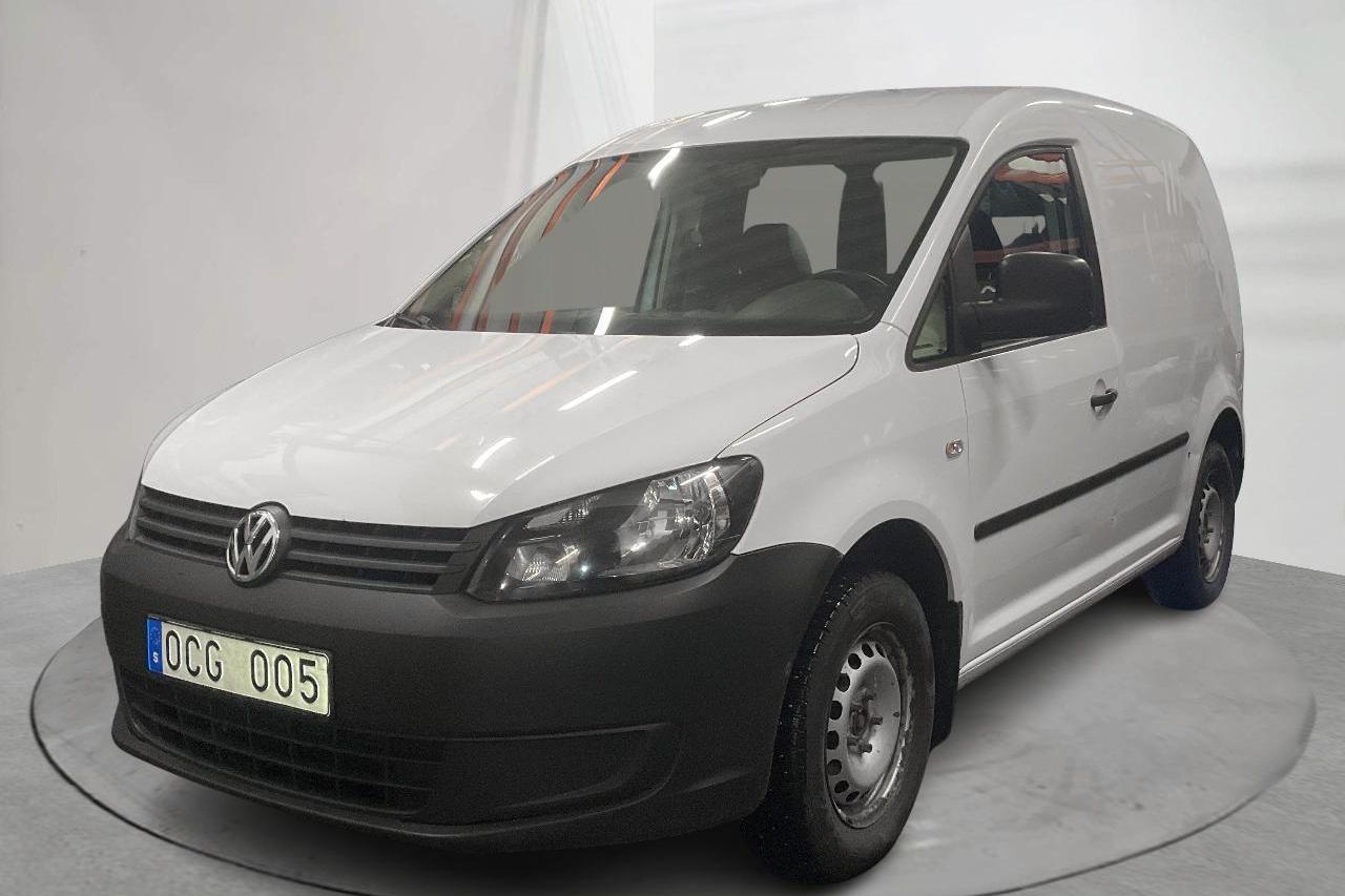 VW Caddy 1.6 TDI Skåp (75hk) - 146 370 km - Käsitsi - valge - 2014