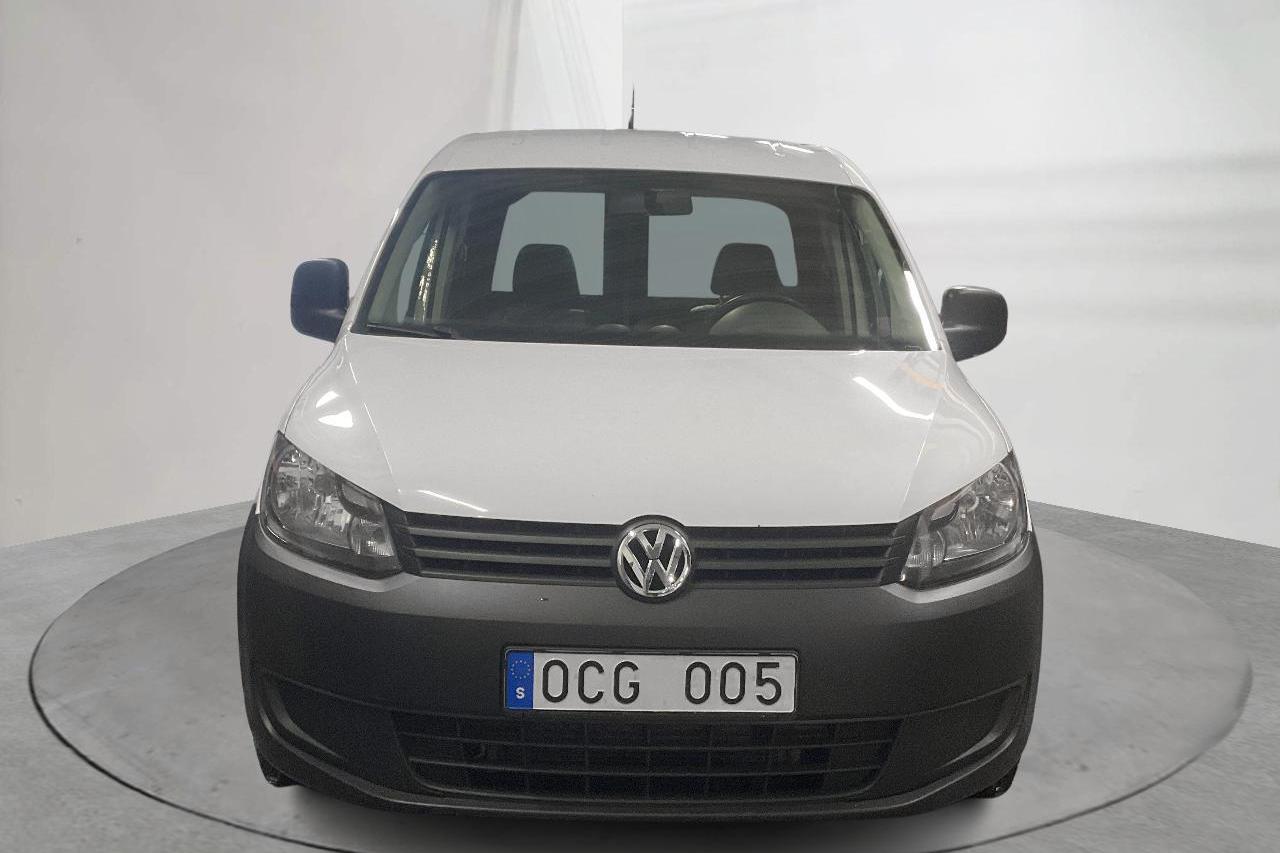 VW Caddy 1.6 TDI Skåp (75hk) - 146 370 km - Käsitsi - valge - 2014