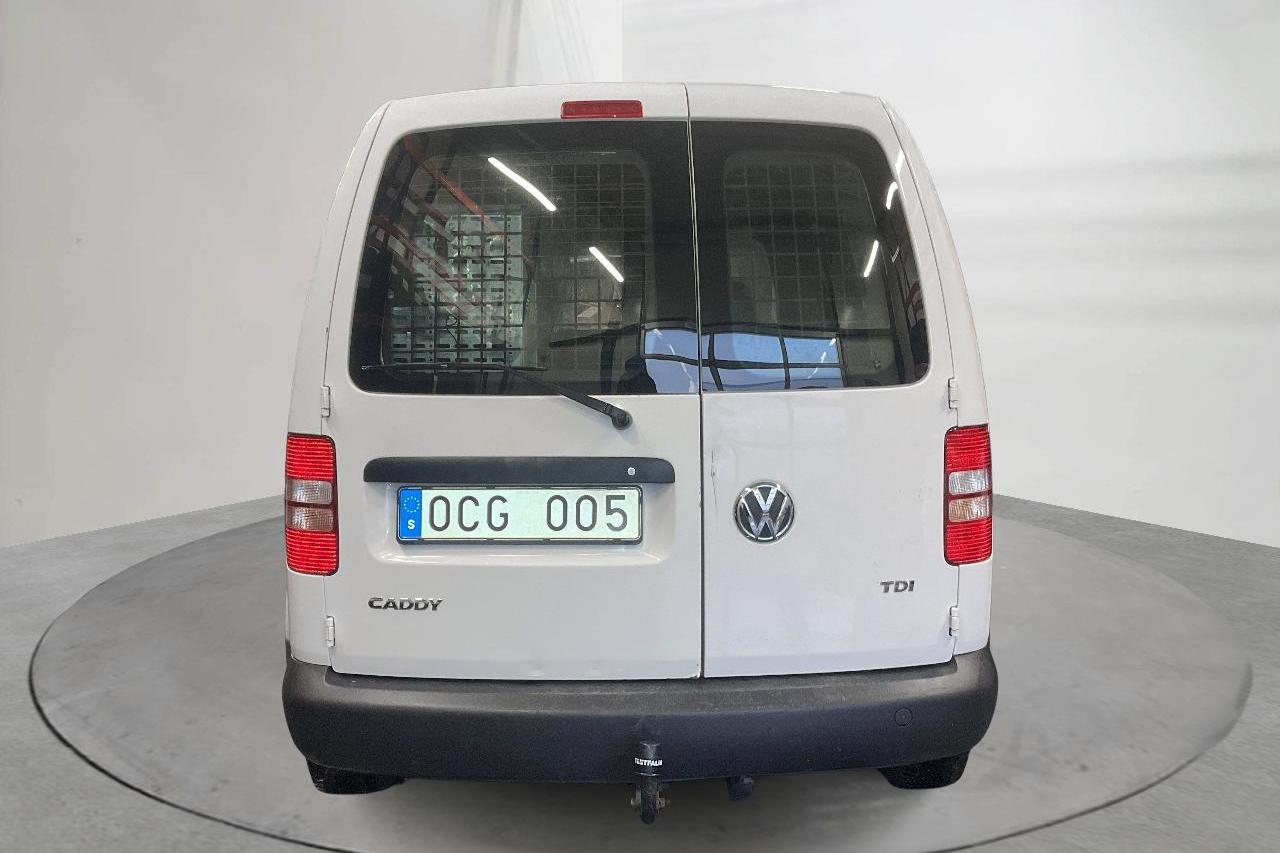 VW Caddy 1.6 TDI Skåp (75hk) - 146 370 km - Käsitsi - valge - 2014