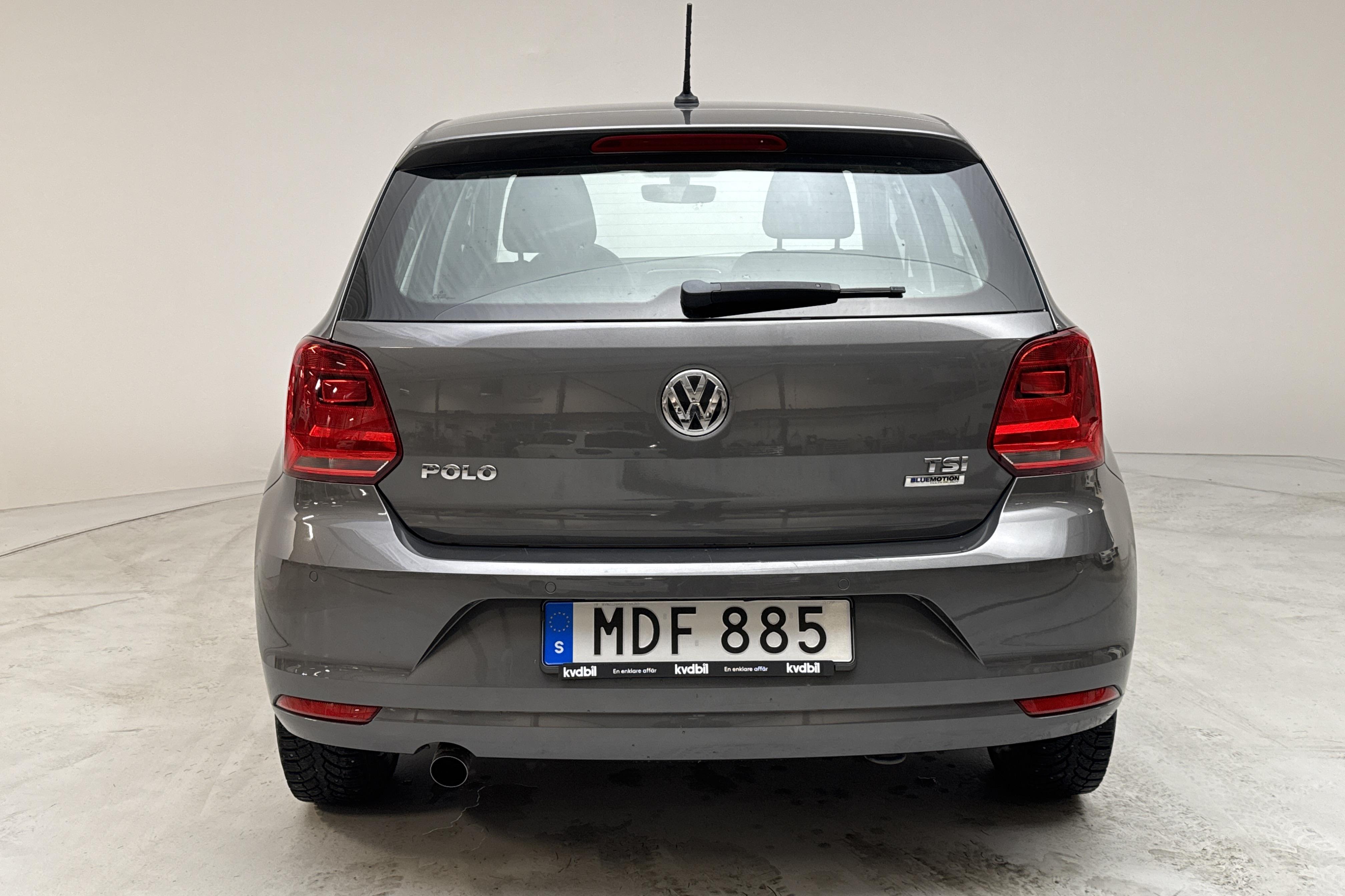 VW Polo 1.2 TSI 5dr (90hk) - 97 510 km - Automaattinen - Dark Grey - 2016