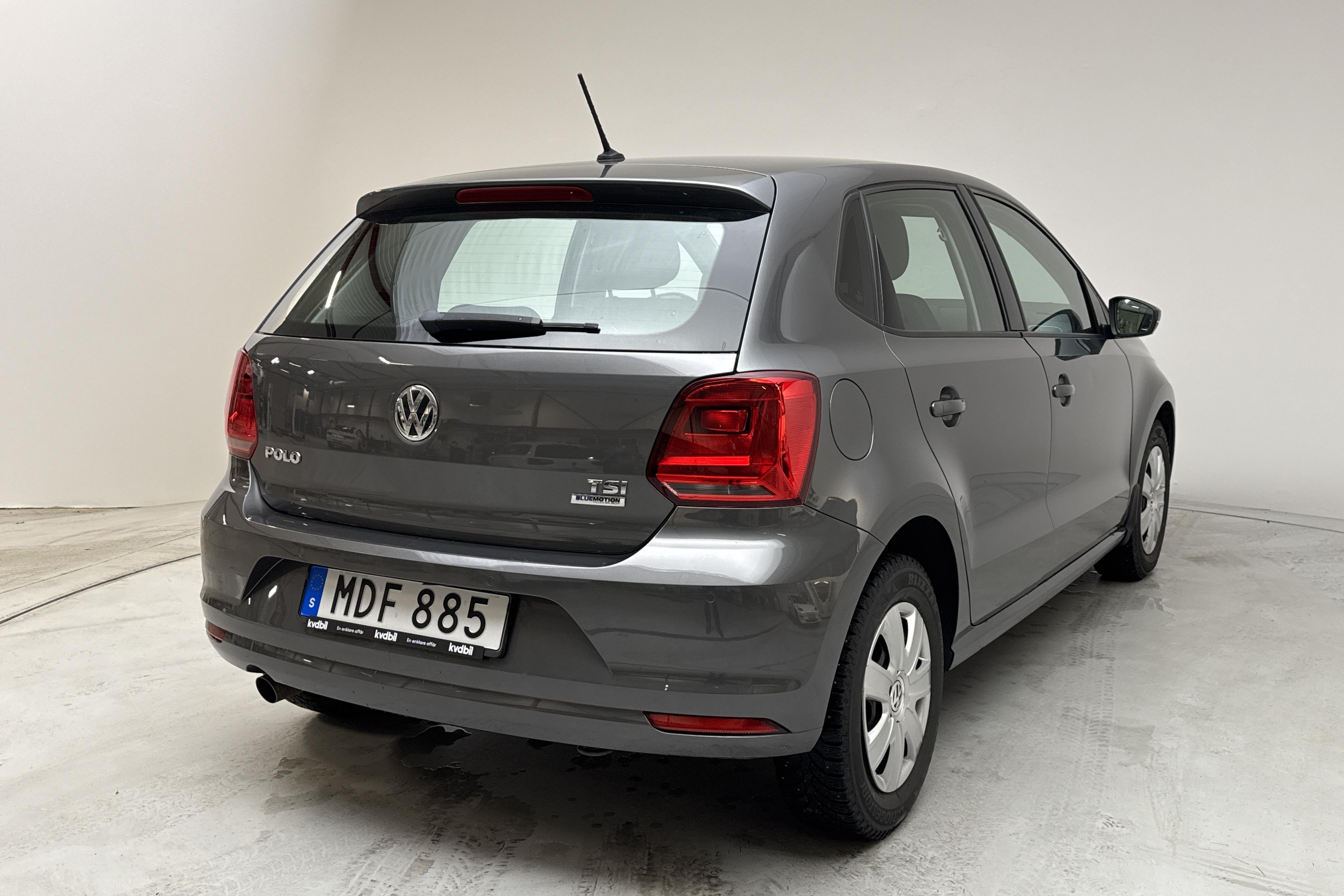 VW Polo 1.2 TSI 5dr (90hk) - 97 510 km - Automaattinen - Dark Grey - 2016