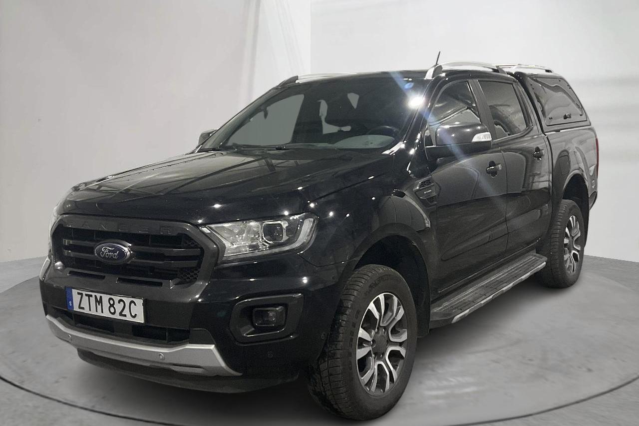 Ford Ranger 2.0 TDCi 4WD (213hk) - 8 162 mil - Automat - svart - 2022