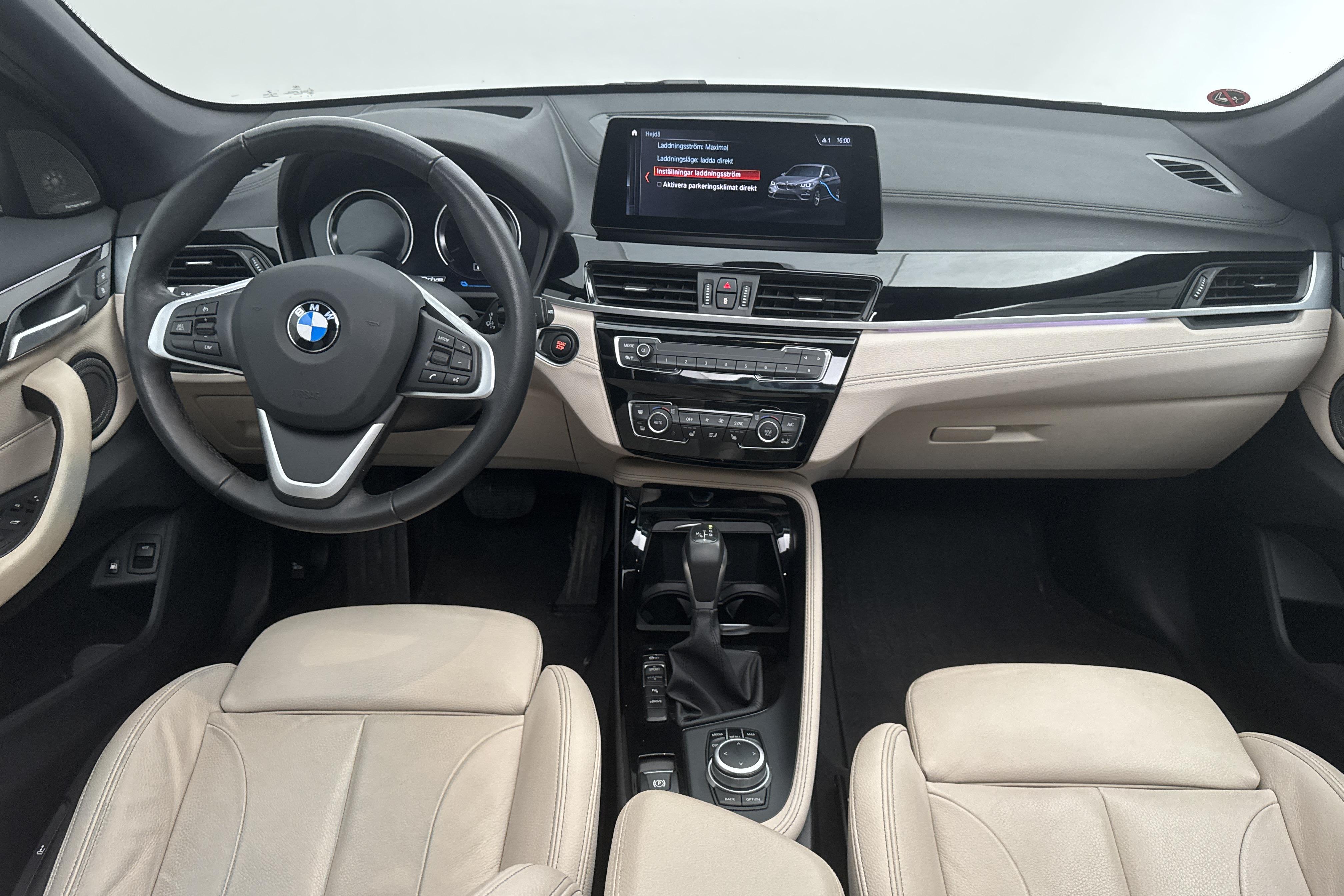 BMW X1 xDrive25e 9,7 kWh LCI, F48 (220hk) - 30 680 km - Automaattinen - valkoinen - 2021