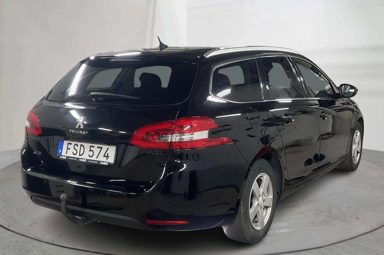 Peugeot 308 SW PureTech (130hk) - 159 900 km - Käsitsi - must - 2015