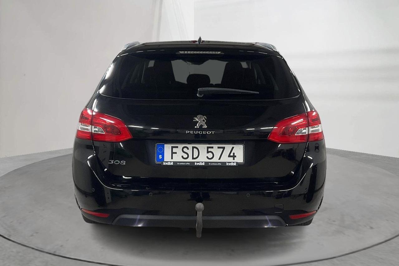 Peugeot 308 SW PureTech (130hk) - 159 900 km - Käsitsi - must - 2015