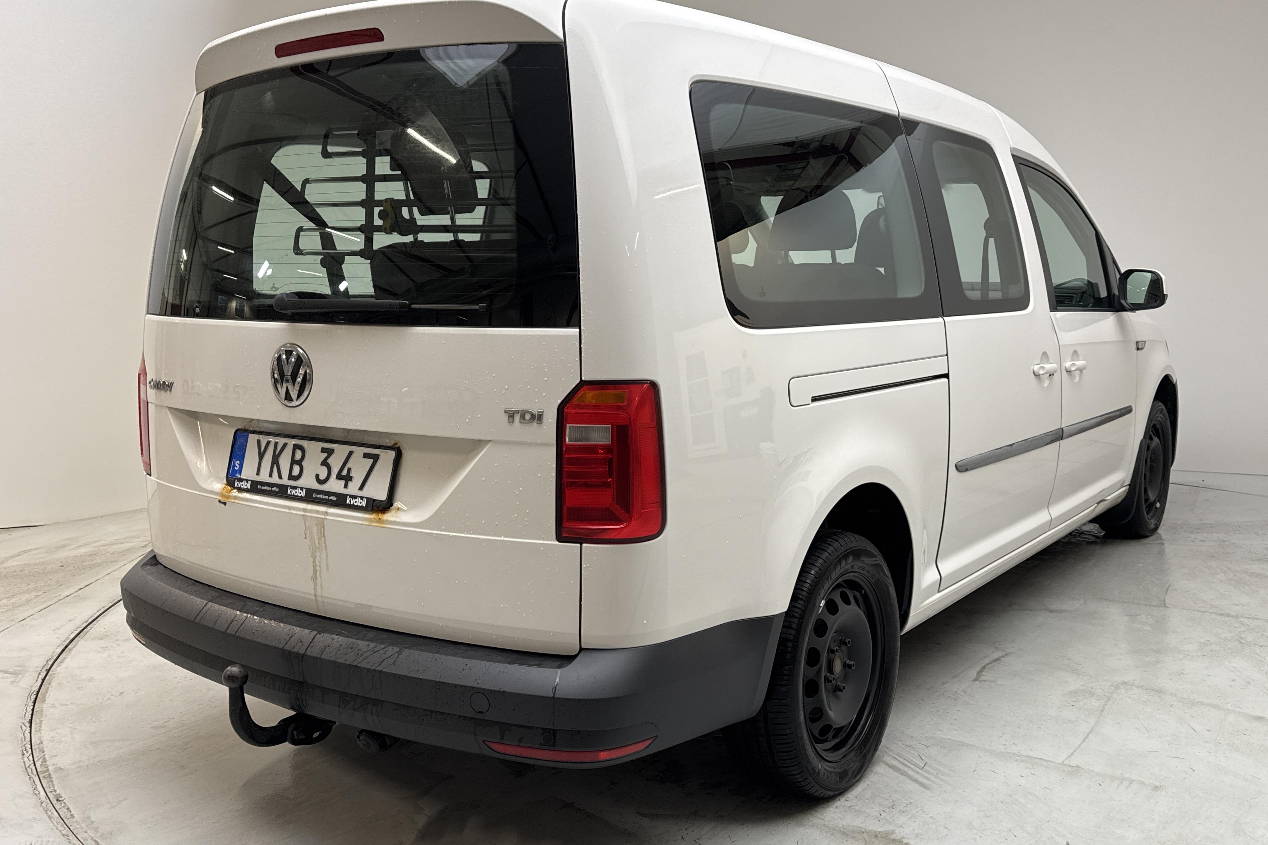 VW Caddy Maxi Life 2.0 TDI (102hk) - 25 612 mil - Automat - vit - 2017