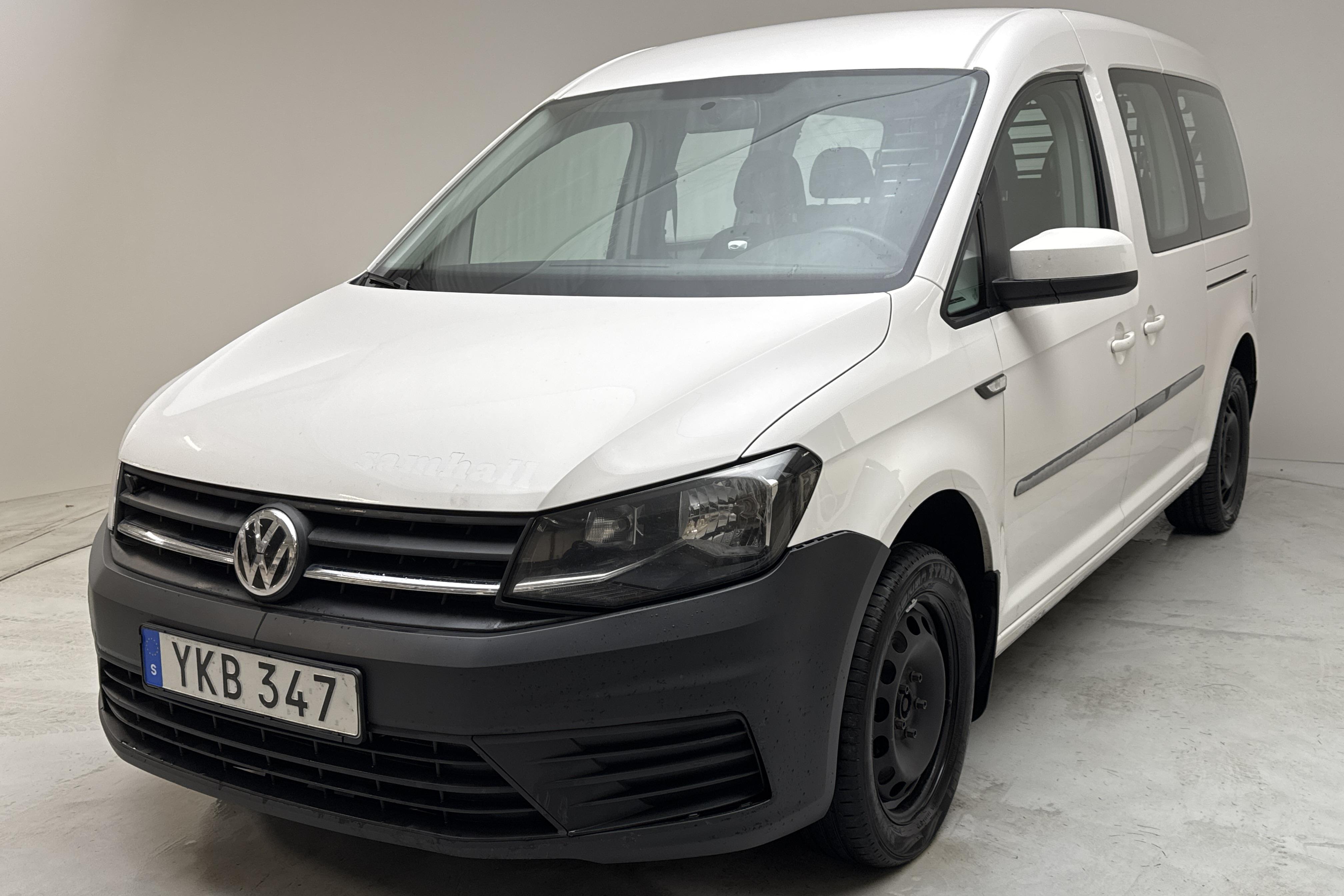 VW Caddy Maxi Life 2.0 TDI (102hk) - 25 612 mil - Automat - vit - 2017