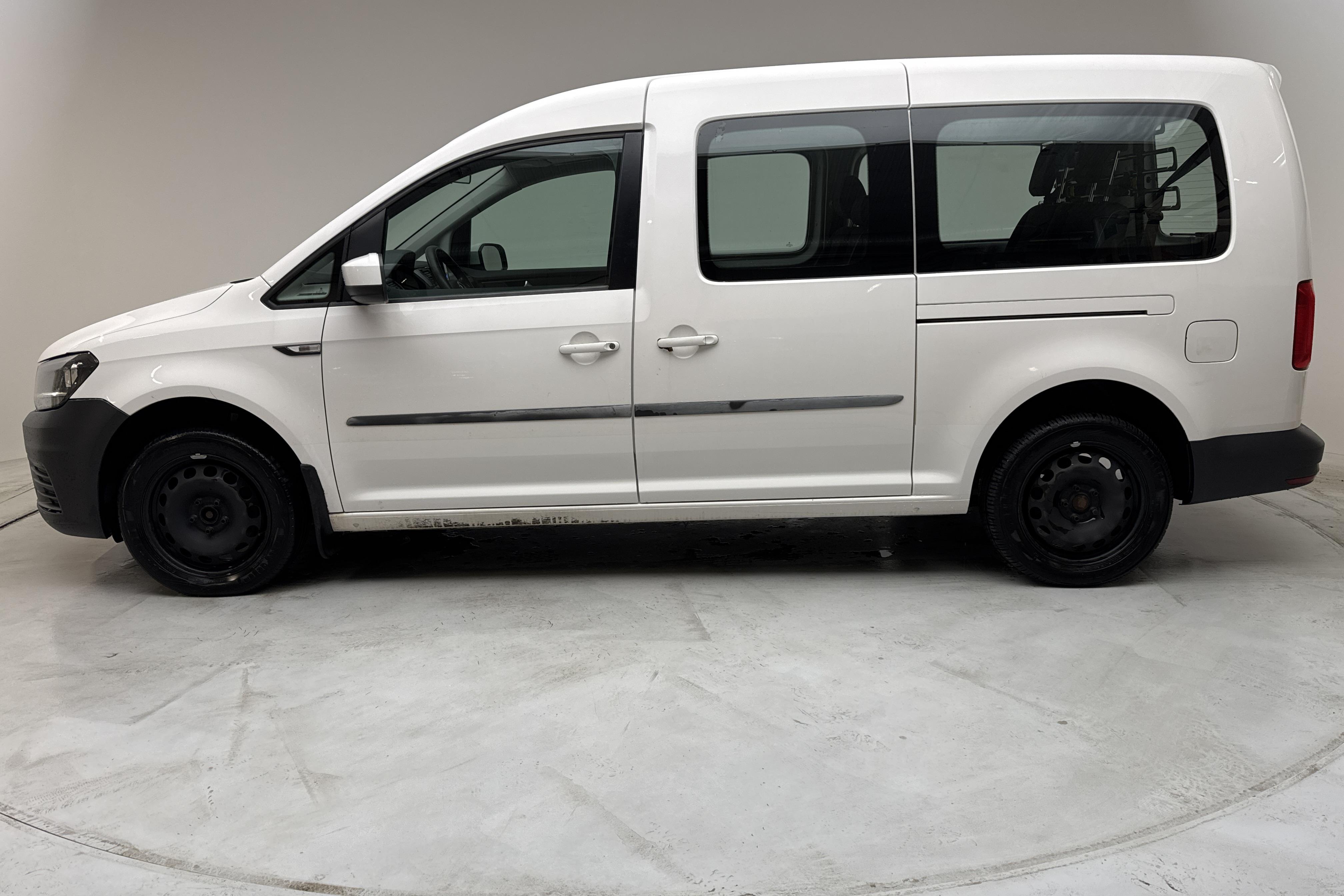 VW Caddy Maxi Life 2.0 TDI (102hk) - 25 612 mil - Automat - vit - 2017