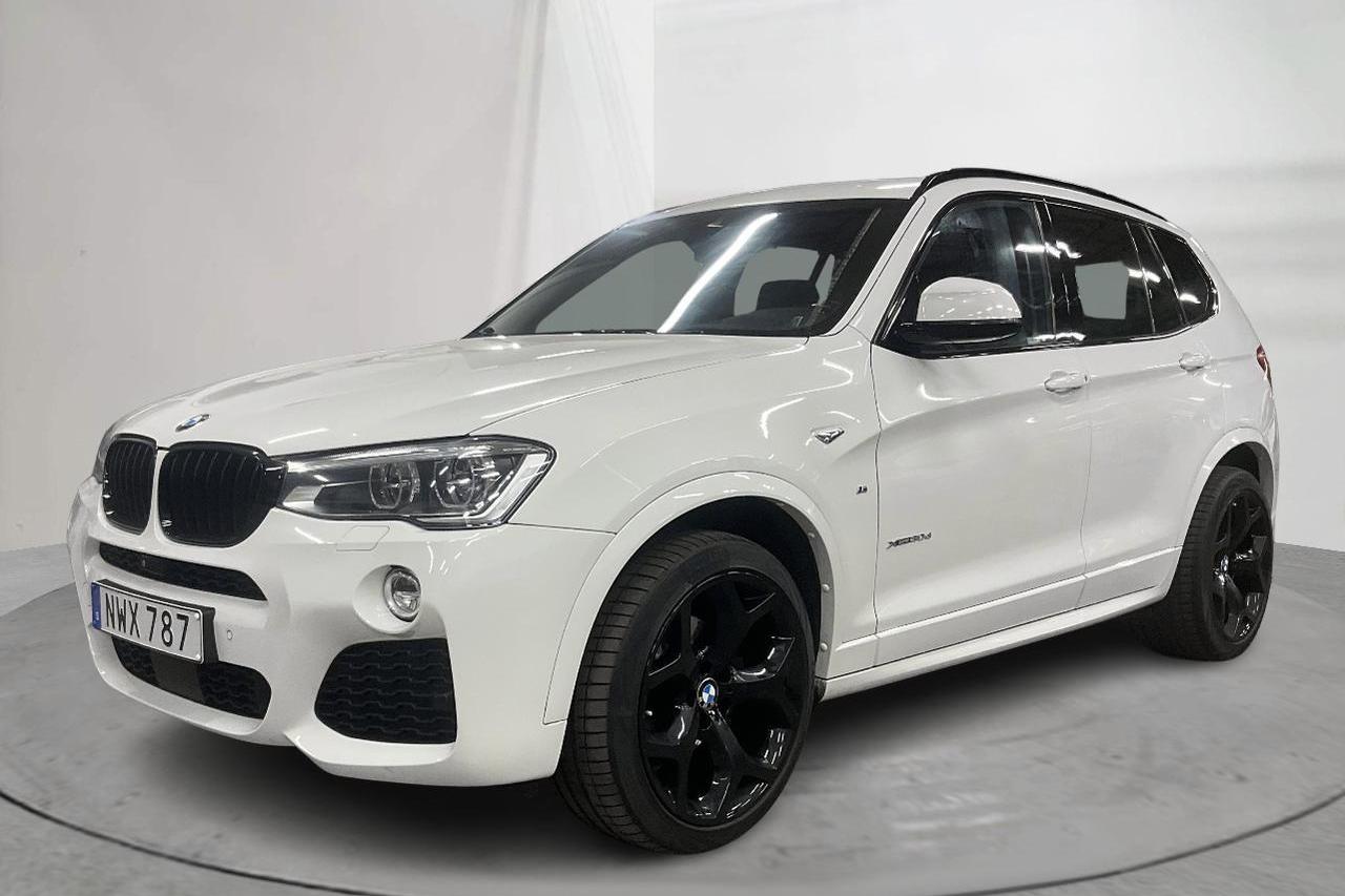 BMW X3 xDrive30d, F25 (258hk) - 148 820 km - Automatic - white - 2017