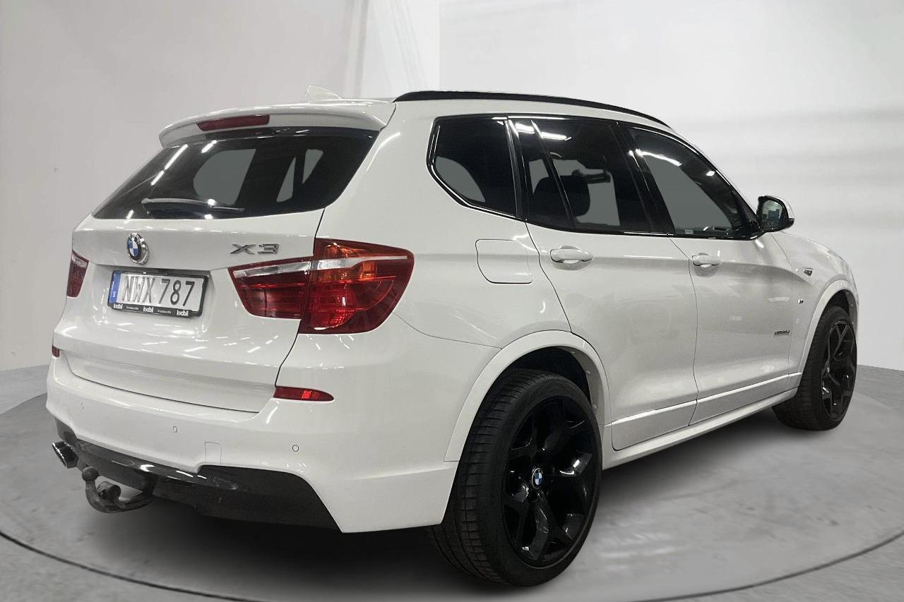 BMW X3 xDrive30d, F25 (258hk) - 148 820 km - Automatic - white - 2017