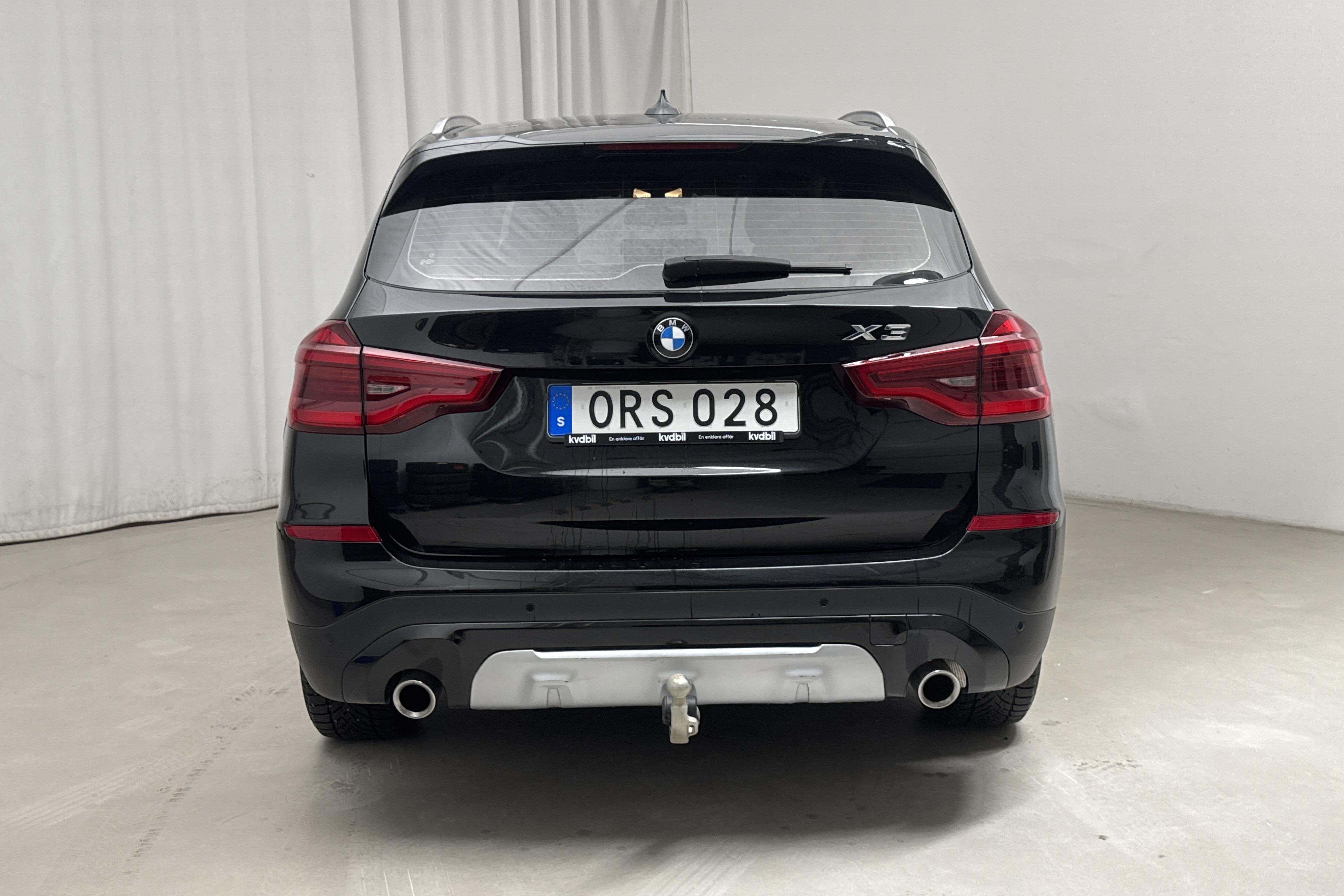 BMW X3 xDrive20i, G01 (184hk) - 42 550 km - Automaatne - must - 2019