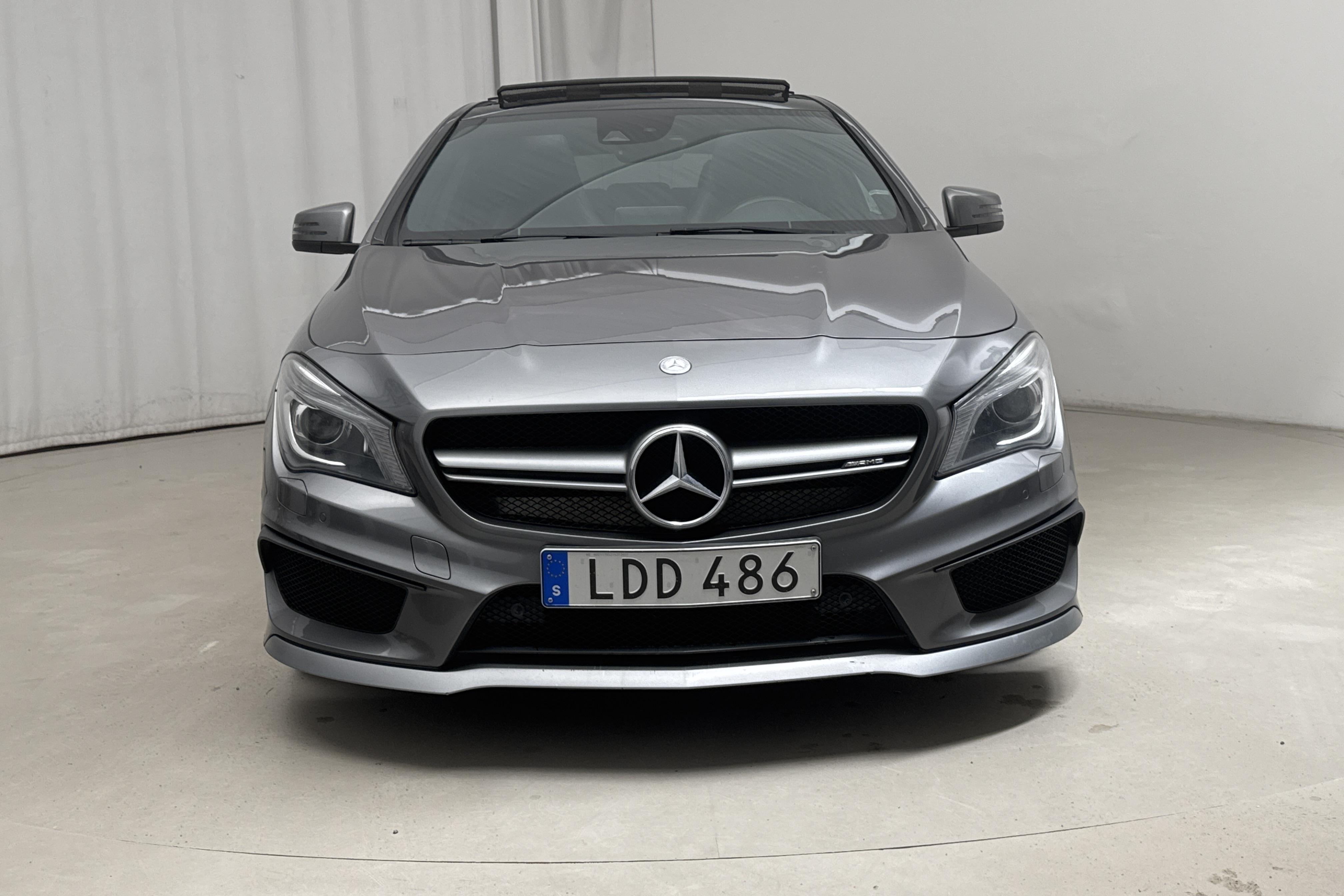 Mercedes CLA 45 AMG 4MATIC Shooting Brake X117 (381hk) - 162 600 km - Automatyczna - Dark Grey - 2016