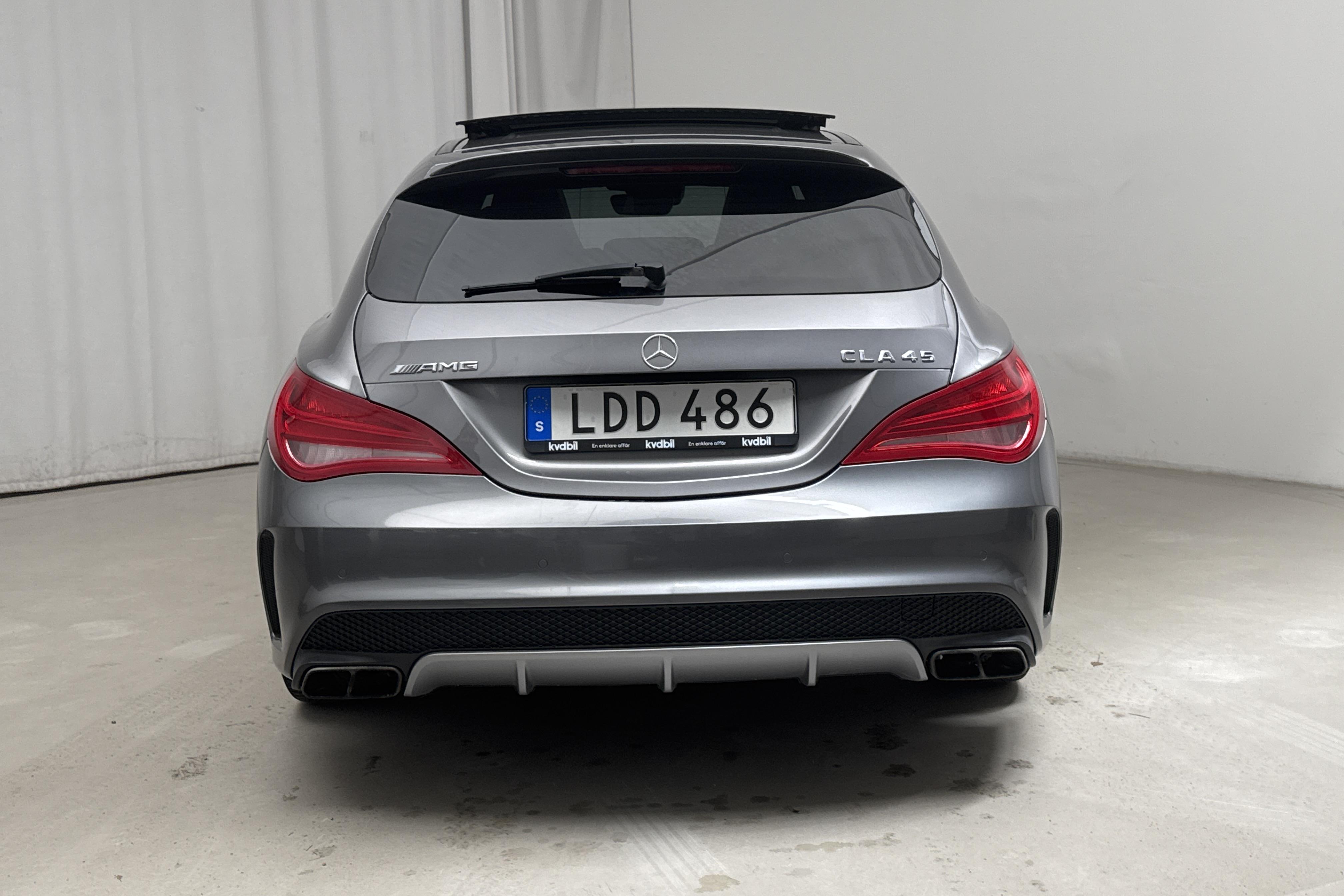 Mercedes CLA 45 AMG 4MATIC Shooting Brake X117 (381hk) - 162 600 km - Automatyczna - Dark Grey - 2016