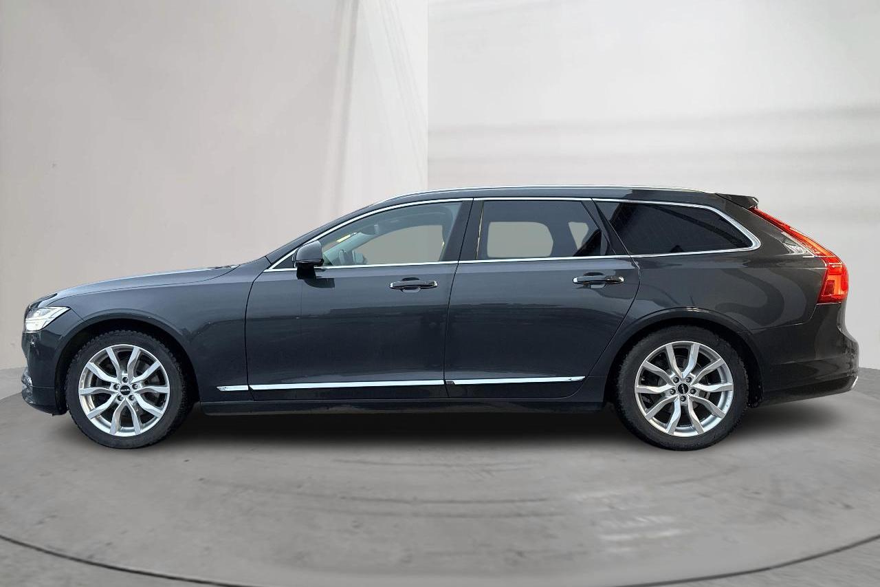 Volvo V90 D4 (190hk) - 164 490 km - Automatyczna - szary - 2017