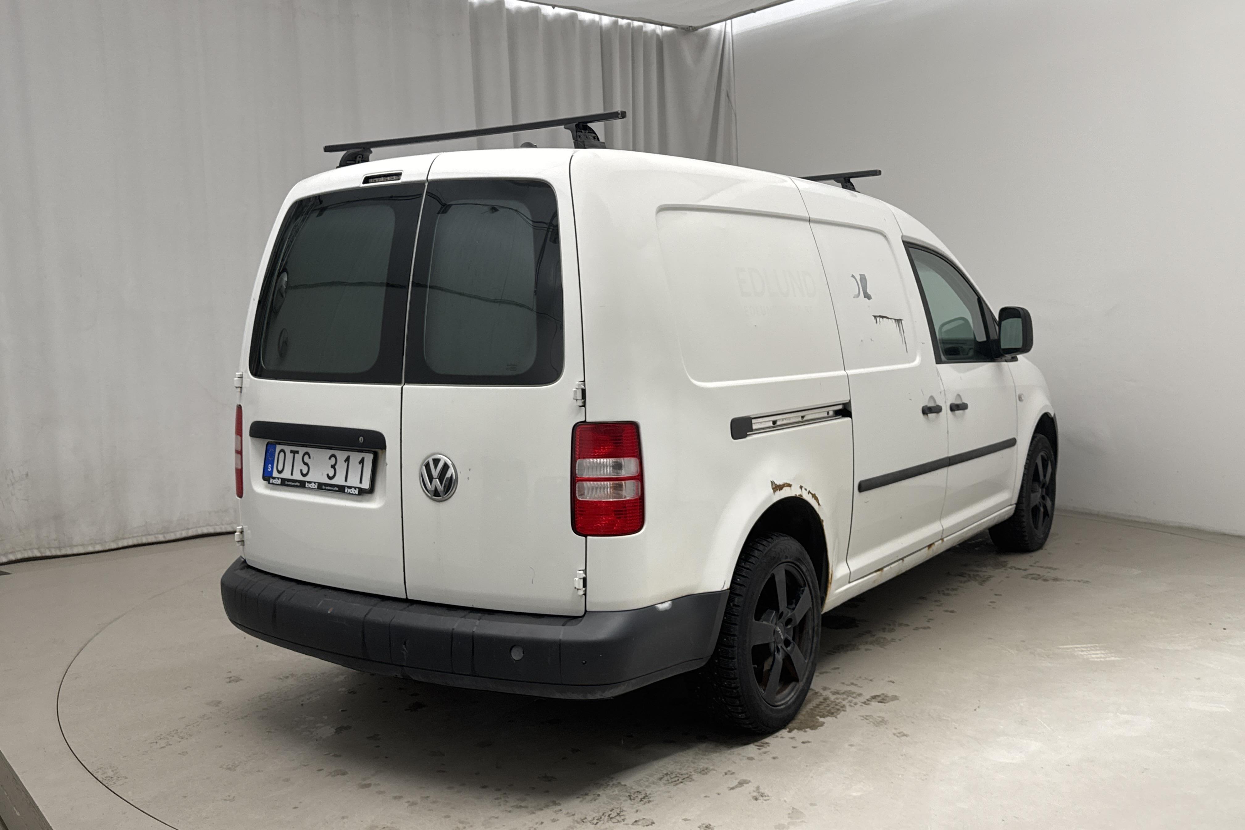 VW Caddy 1.6 TDI Maxi Skåp (102hk) - 204 810 km - Automaatne - valge - 2011